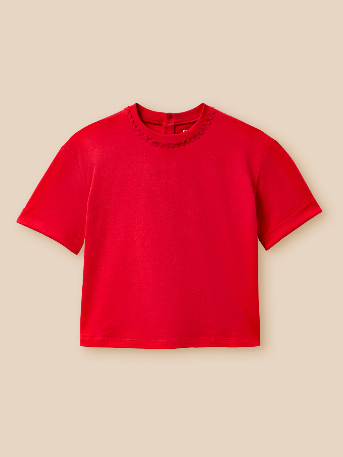 Girl's organic cotton T-shirt - Junior Collection