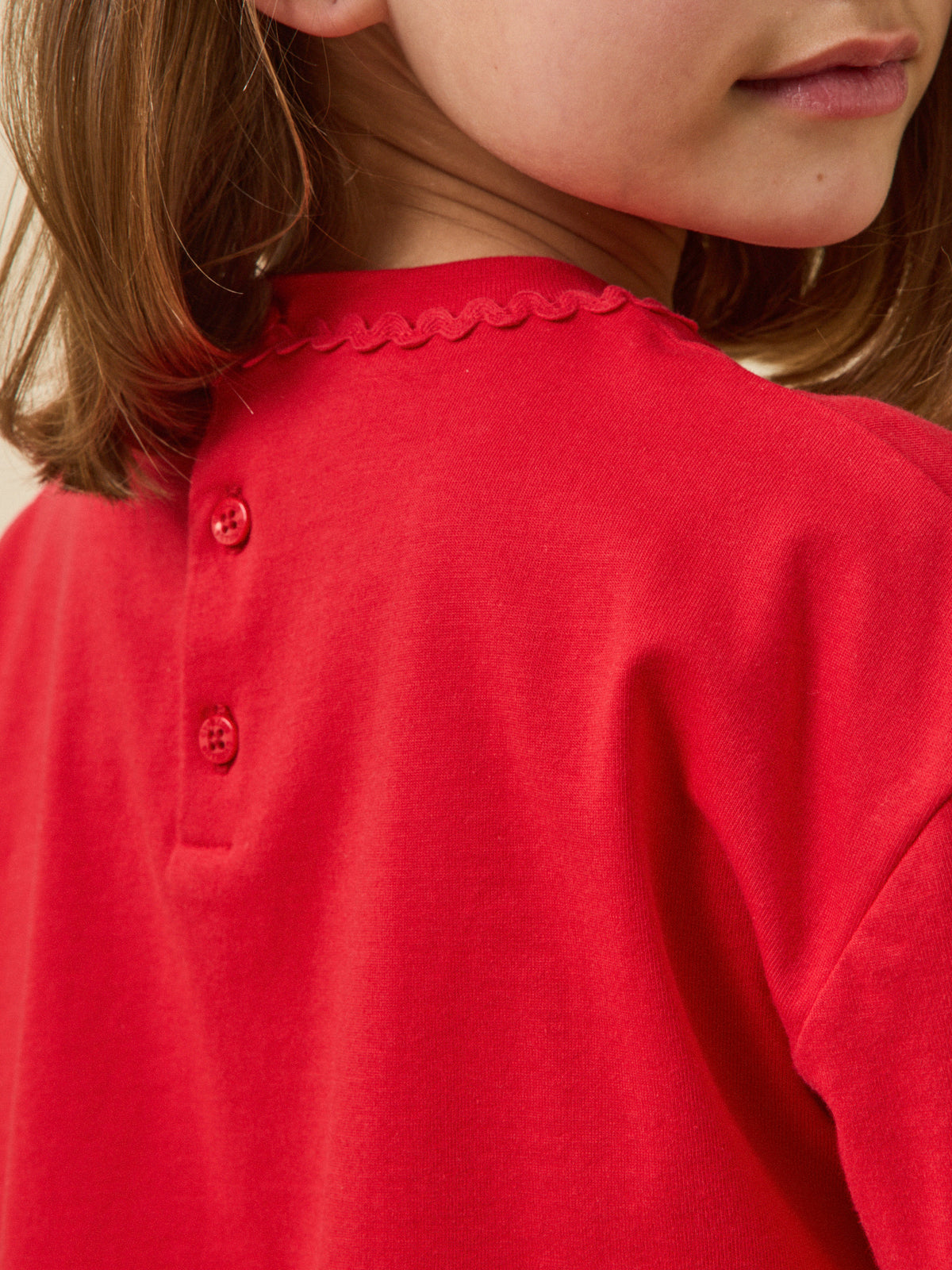 Girl's organic cotton T-shirt - Junior Collection