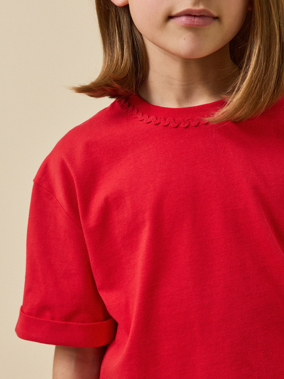 Girl's organic cotton T-shirt - Junior Collection
