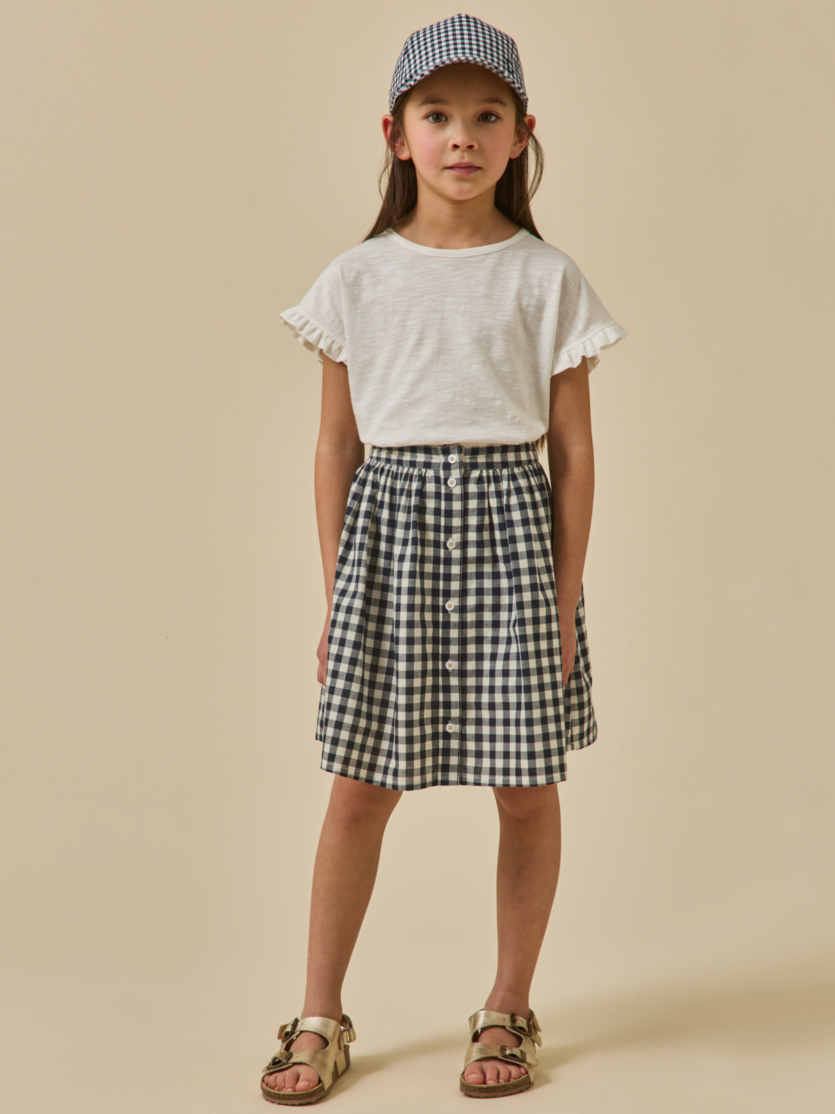 T-shirt Fille en coton biologique - Collection Junior