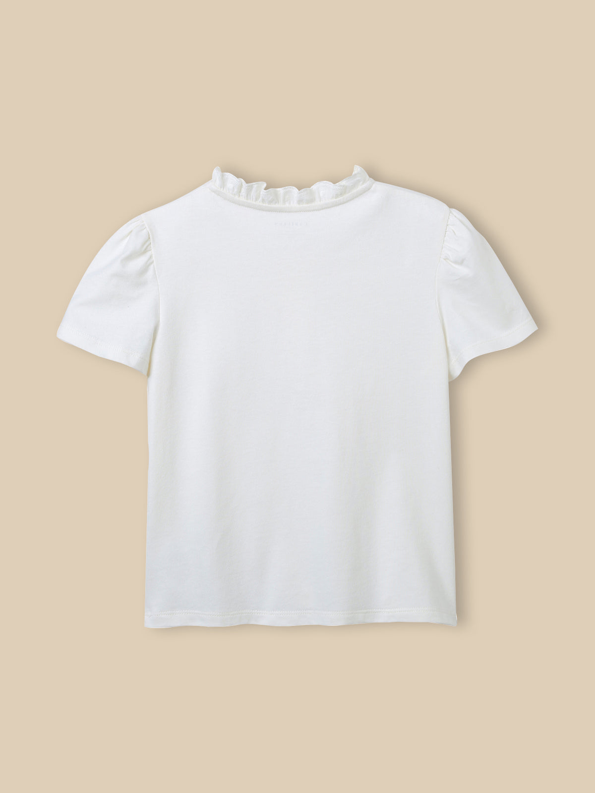 T-shirt Fille à col froufrou - Collection Junior