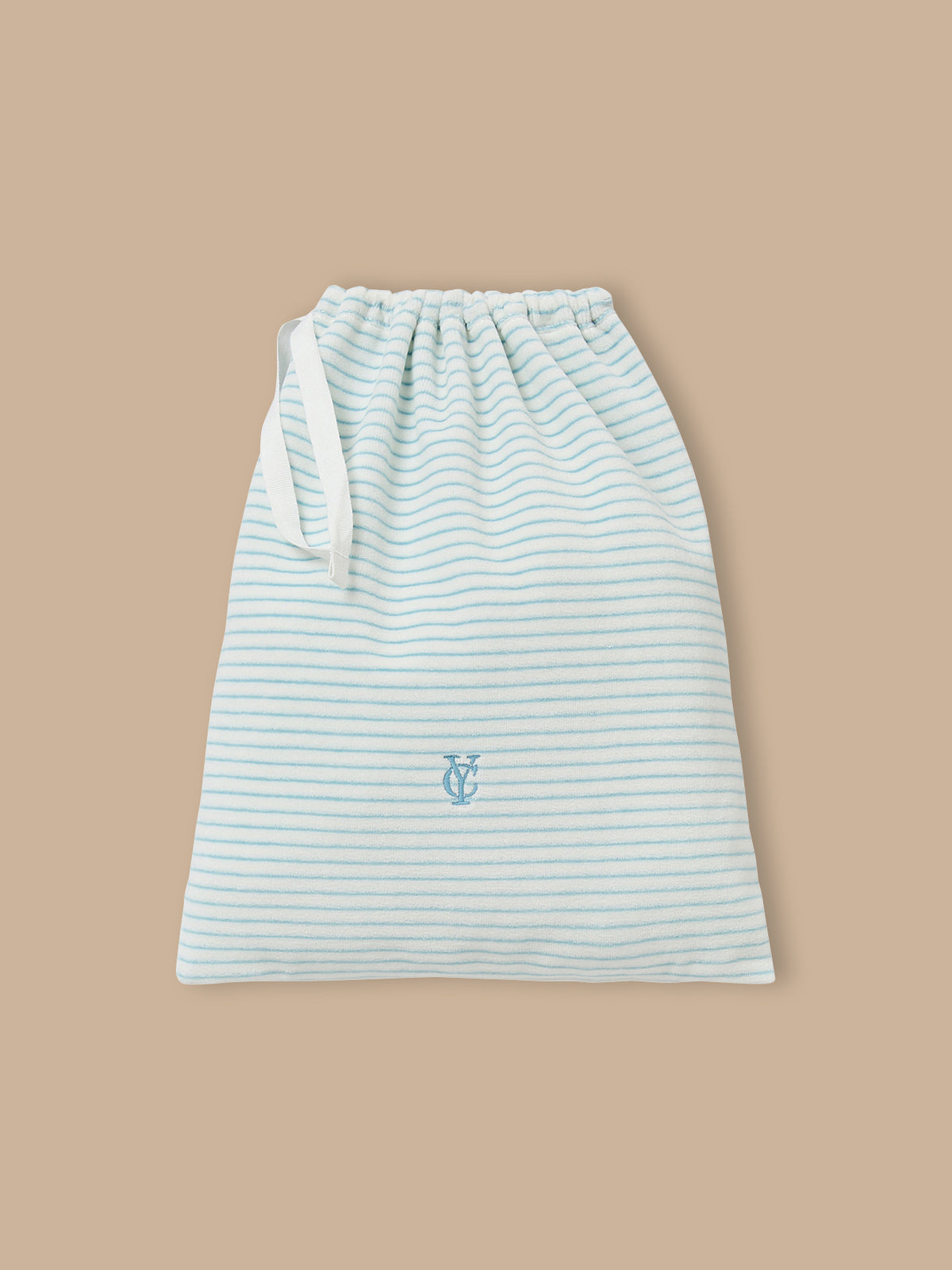 Pyjama en velours rayé Fille