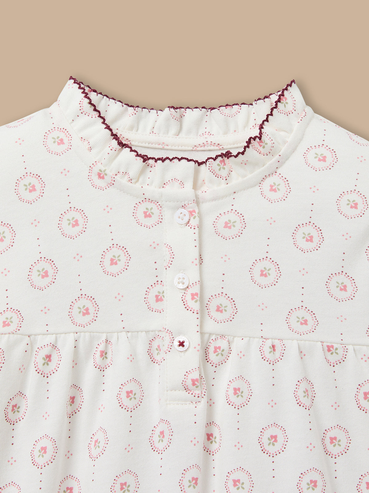 Pyjama en jersey imprimé Fille
