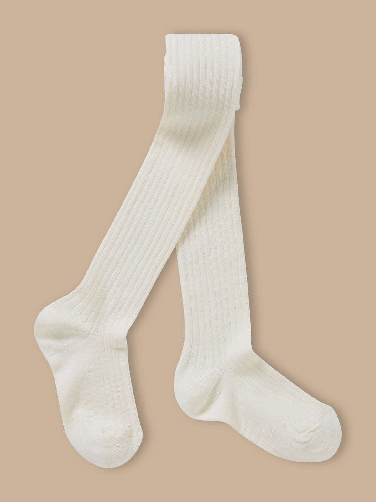 Collants à côtes fille