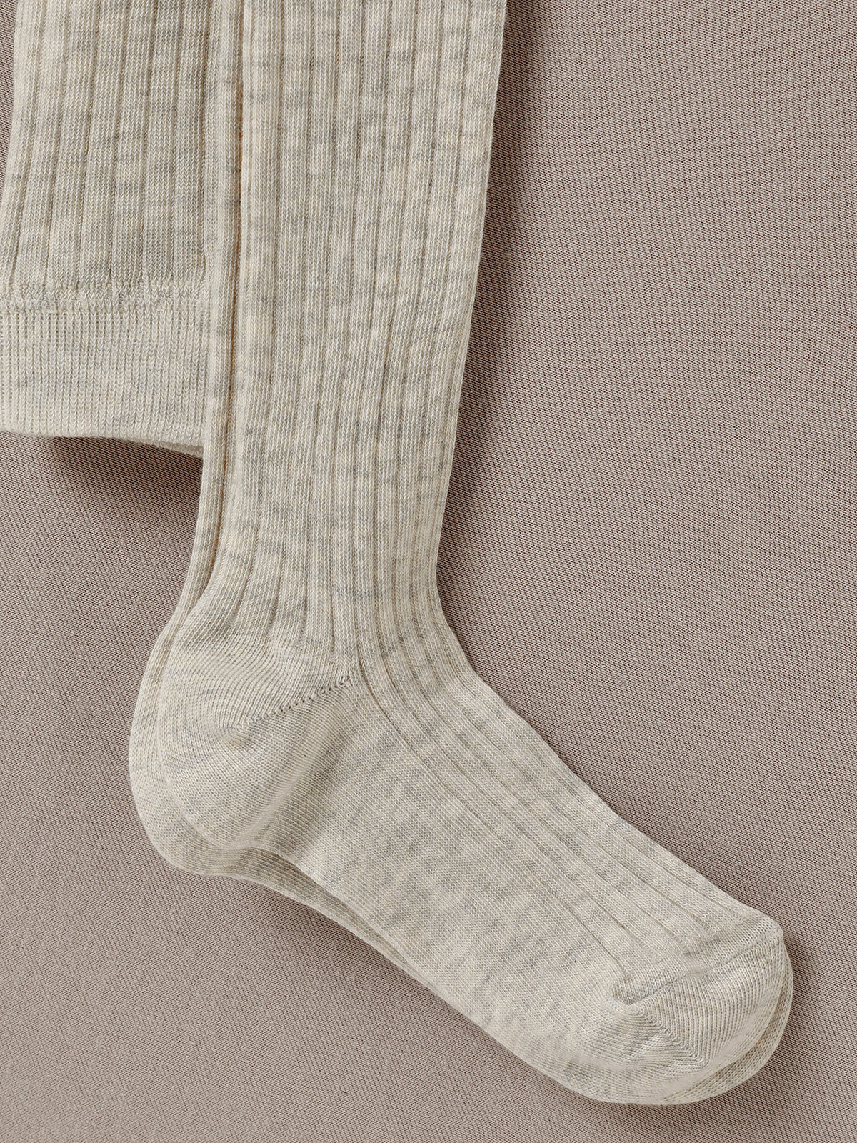 Collants à côtes fille