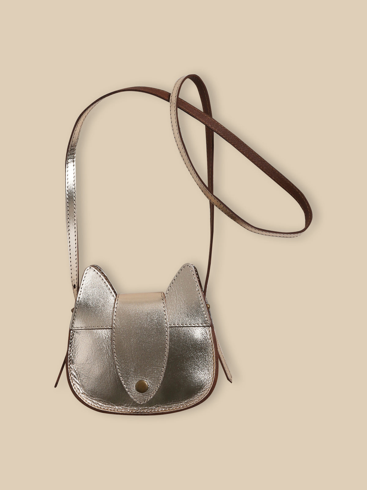 Girl's squirrel saddle bag