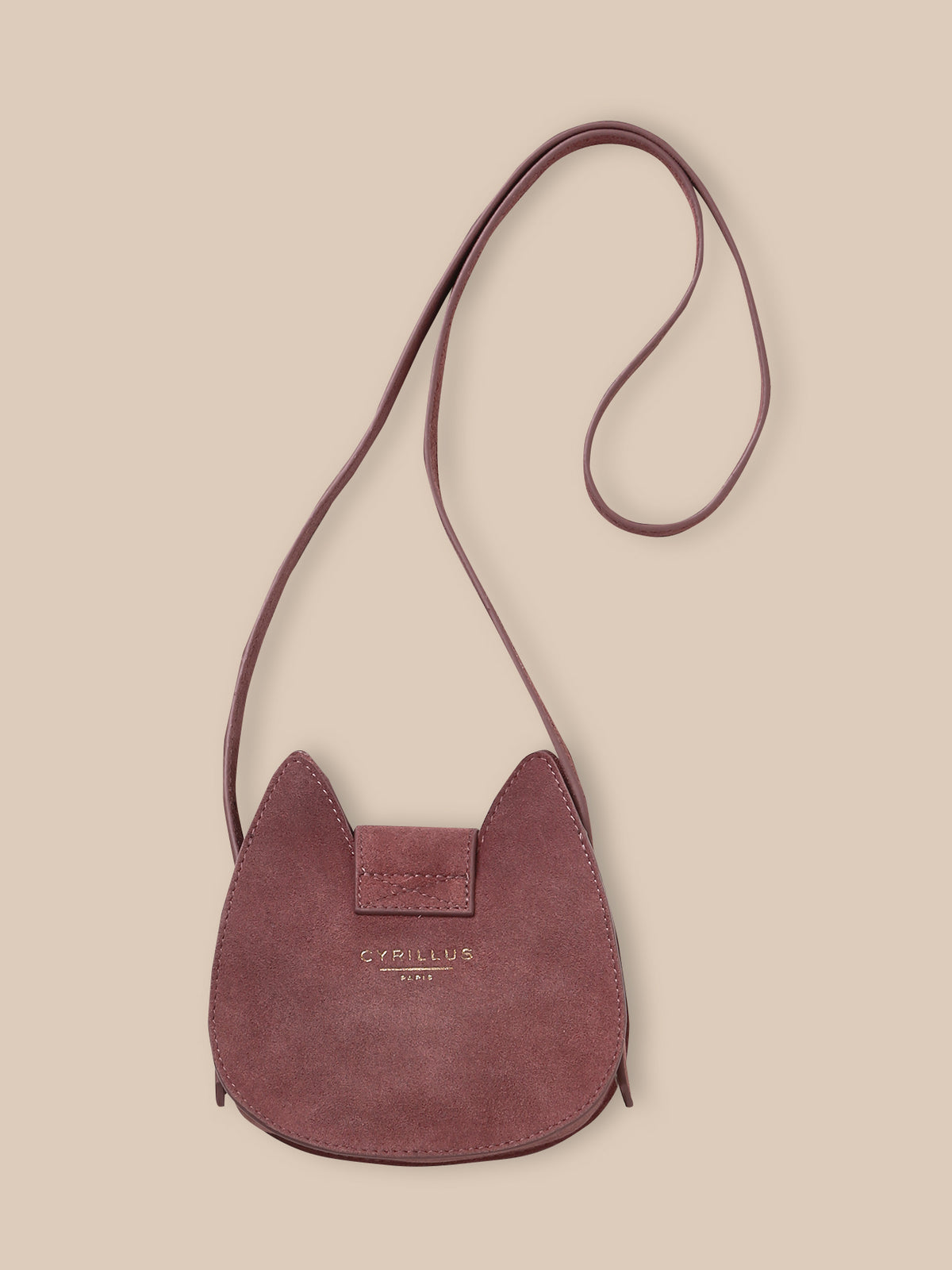 Girl's leather squirrel bag