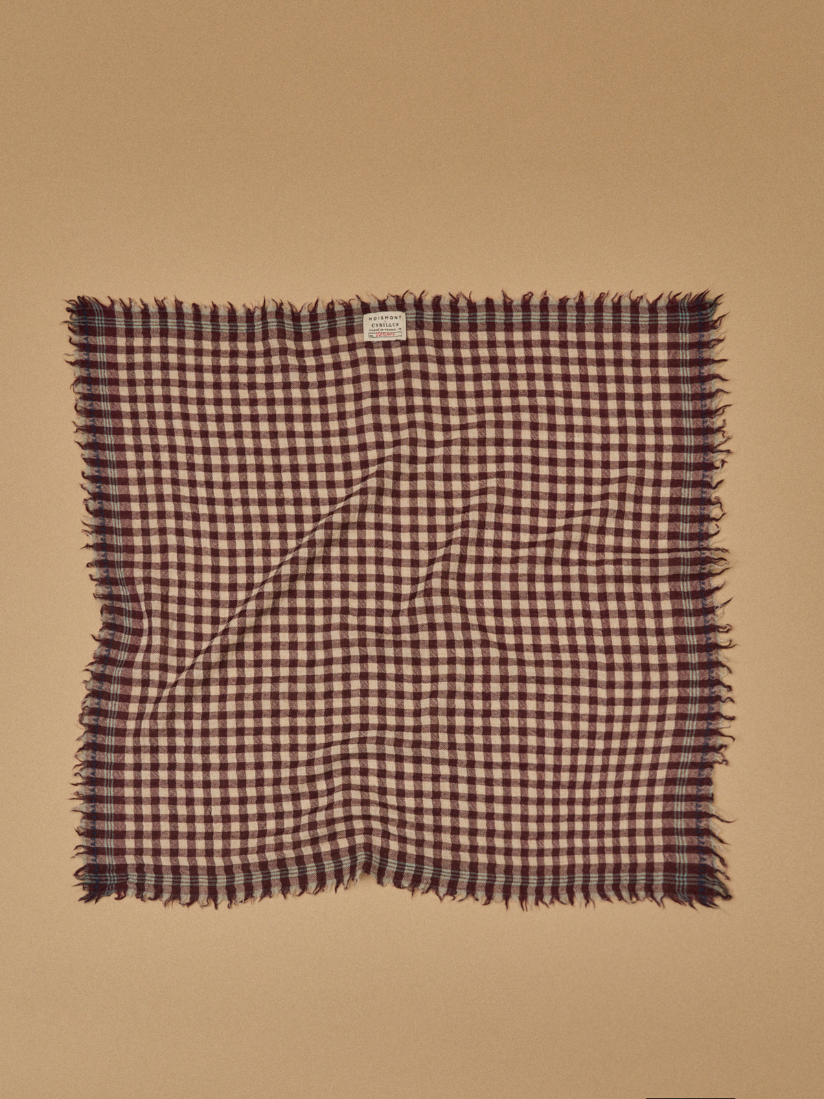 Foulard vichy - Collaboration Moismont x Cyrillus
