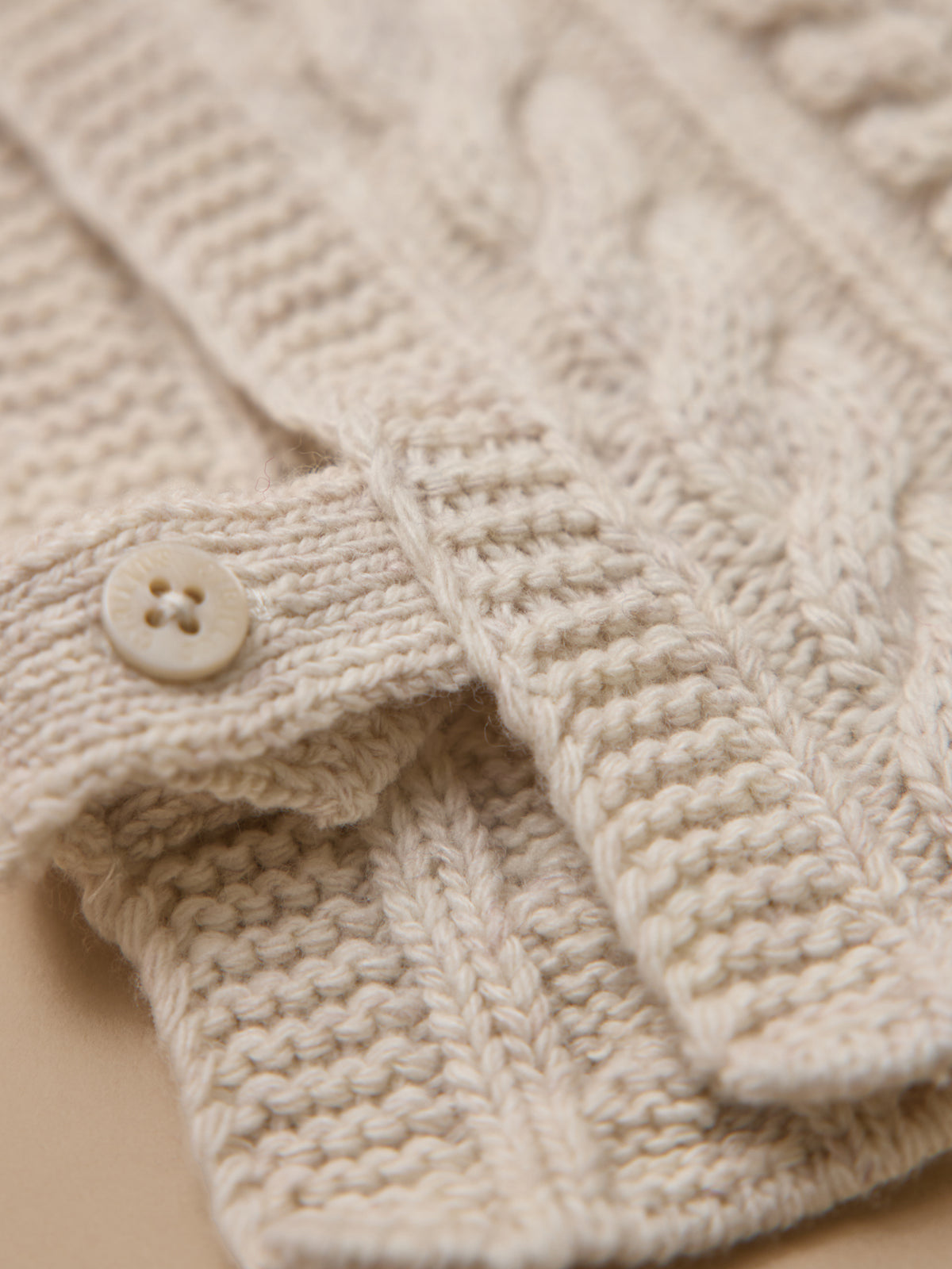 Plastron col roulé torsadé enfant