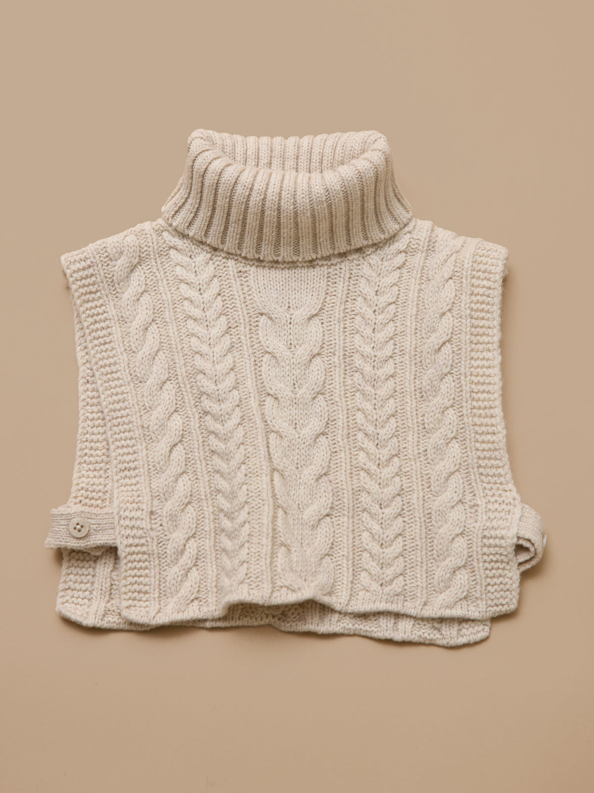 Plastron col roulé torsadé enfant