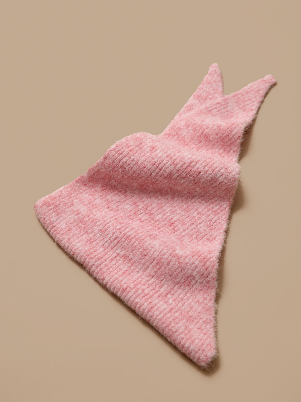 Girl's marled triangular scarf