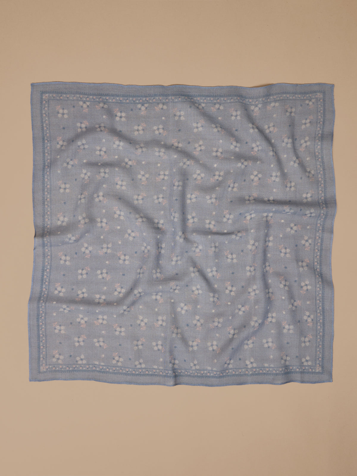 Foulard imprimé en laine Fille