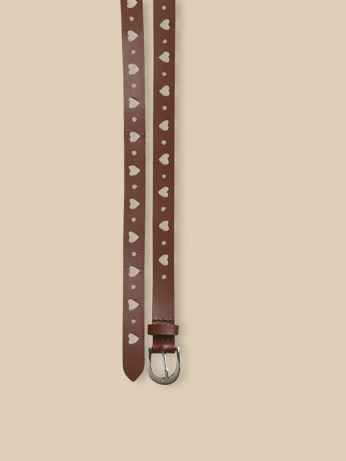Girl's leather belt