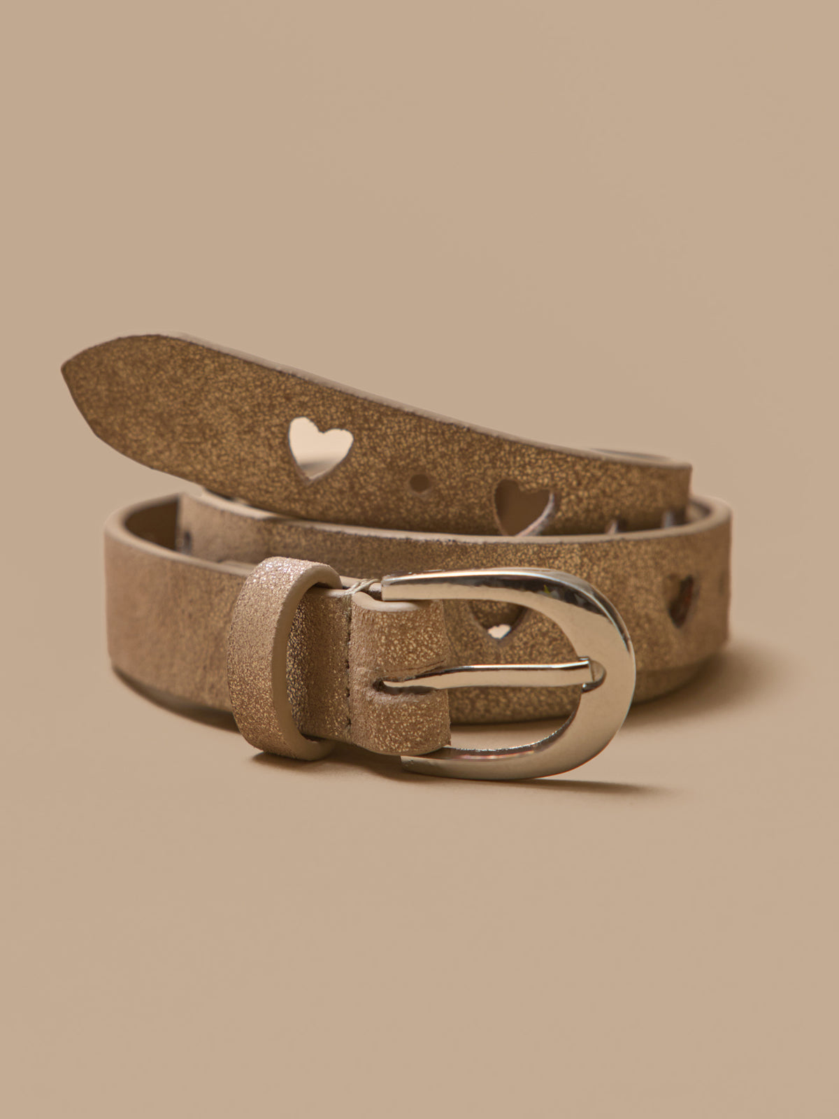 Girl's leather belt