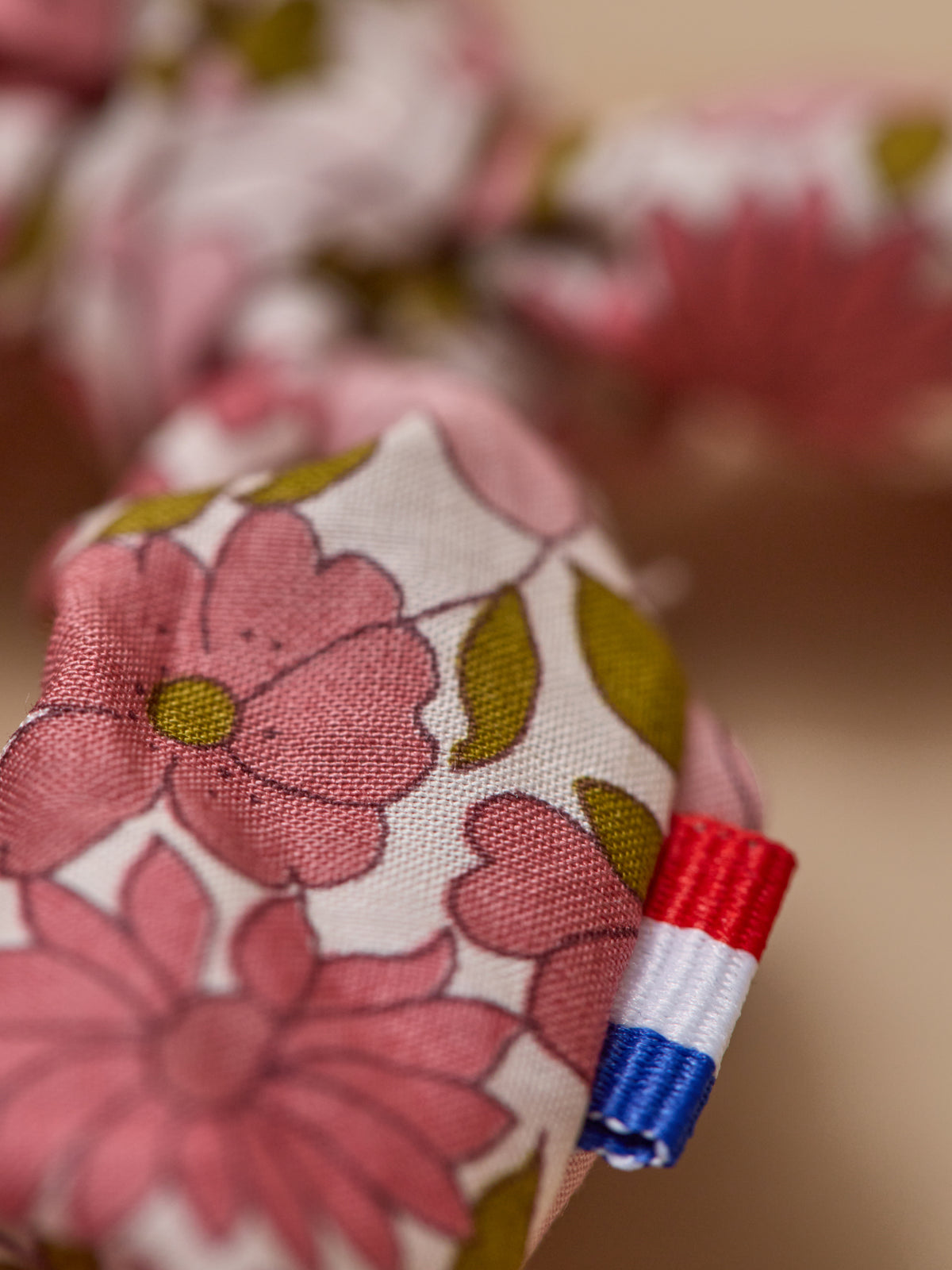 Set of 2 scrunchies made with Liberty fabric