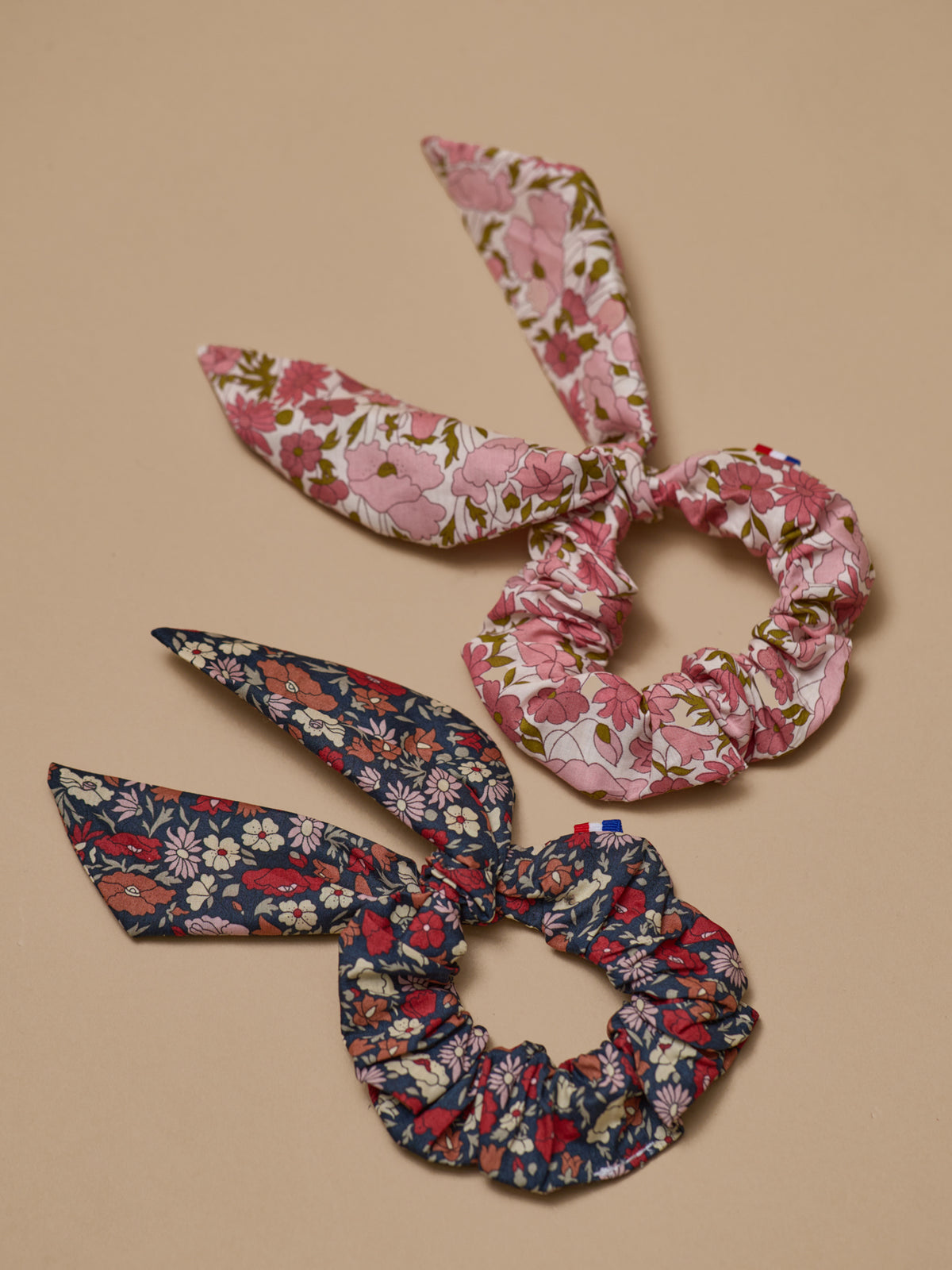 Chouchou en tissu Liberty par lot de 2
