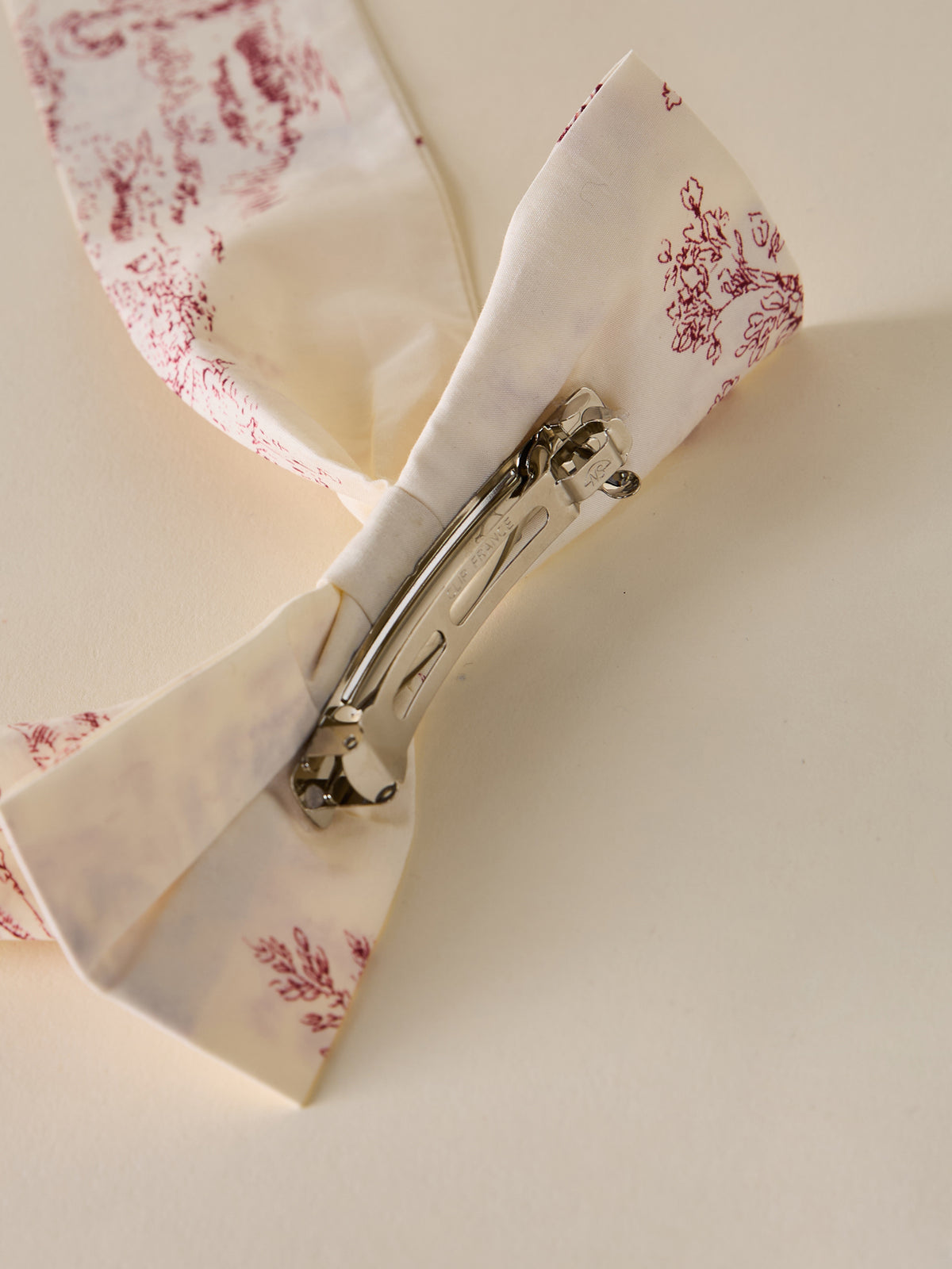 Pince esprit toile de Jouy