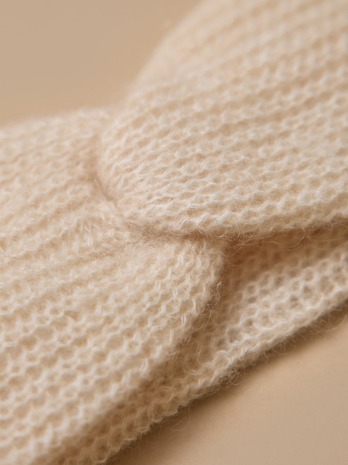 Girl's brioche stitch headband