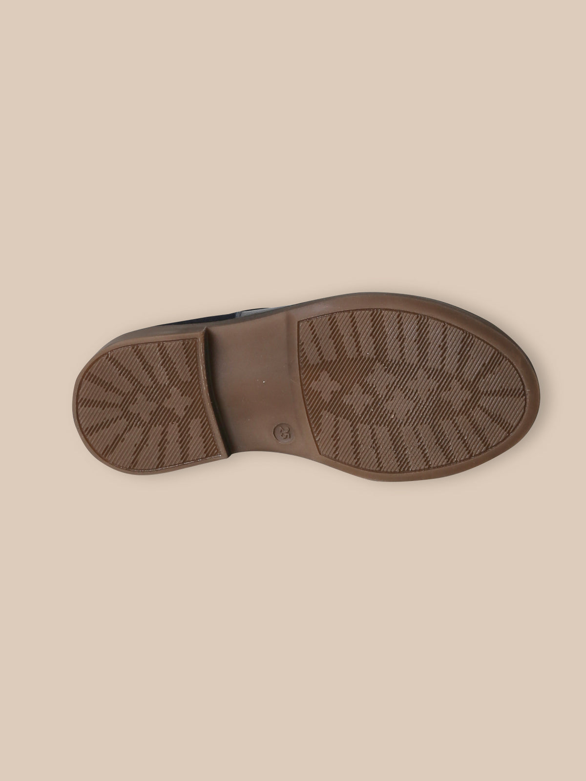 Boots tresse en cuir Fille