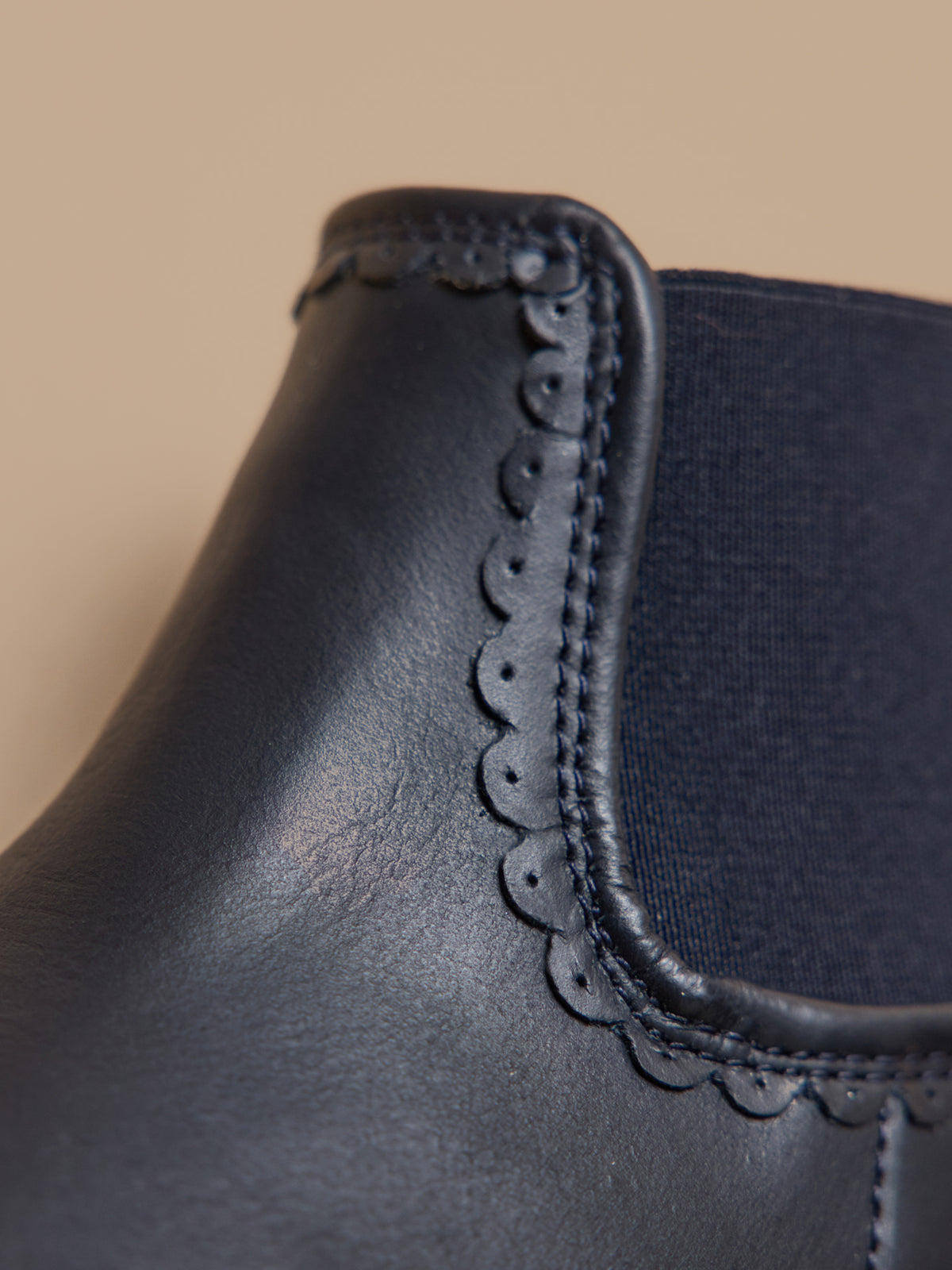Boots cuir fille