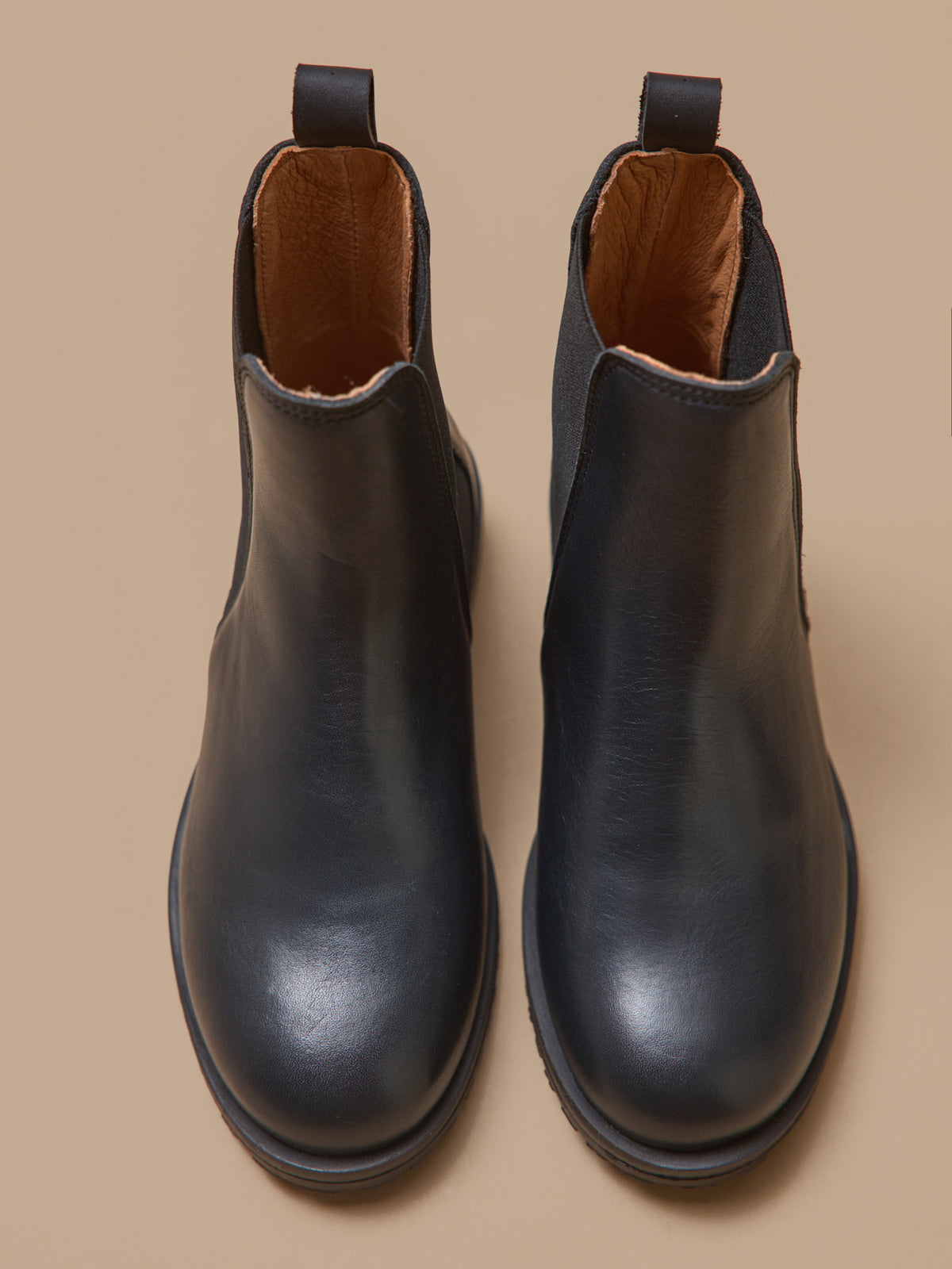 Boots chelsea cuir fille