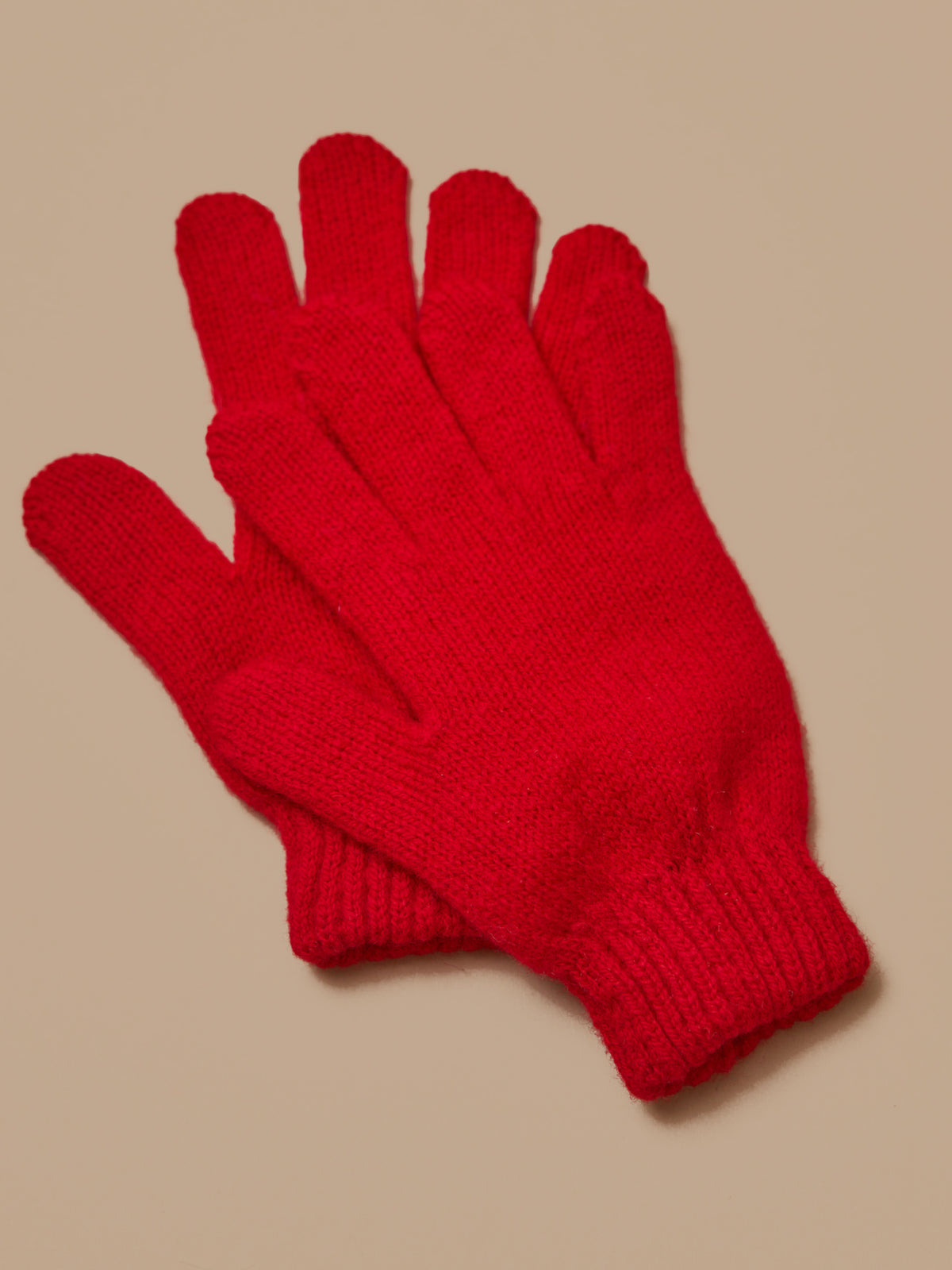 Child's merino wool gloves