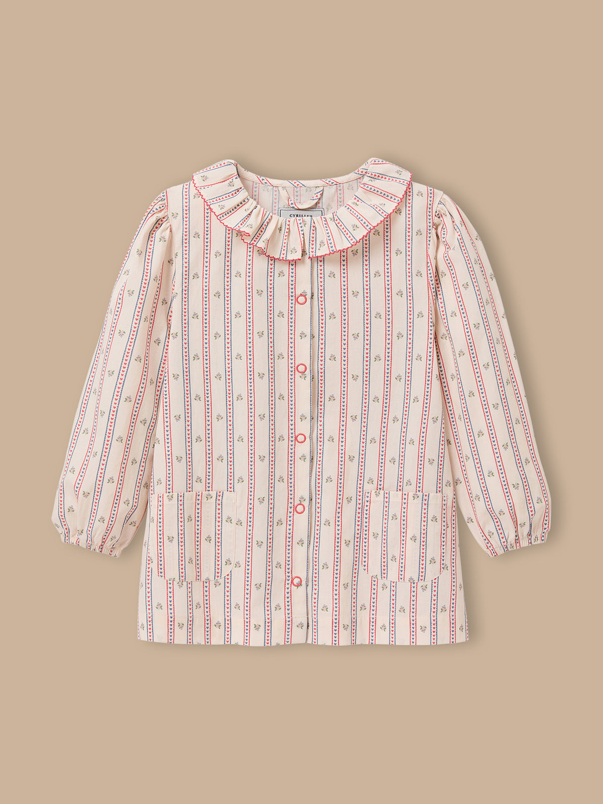 Tablier fille imprimé