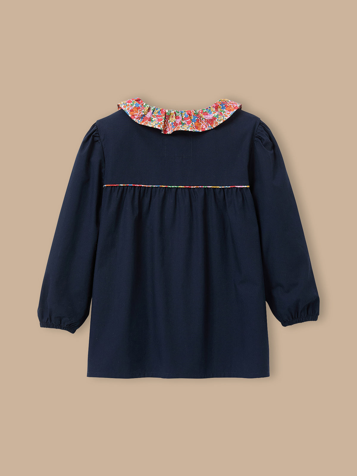 Tablier fille col Liberty