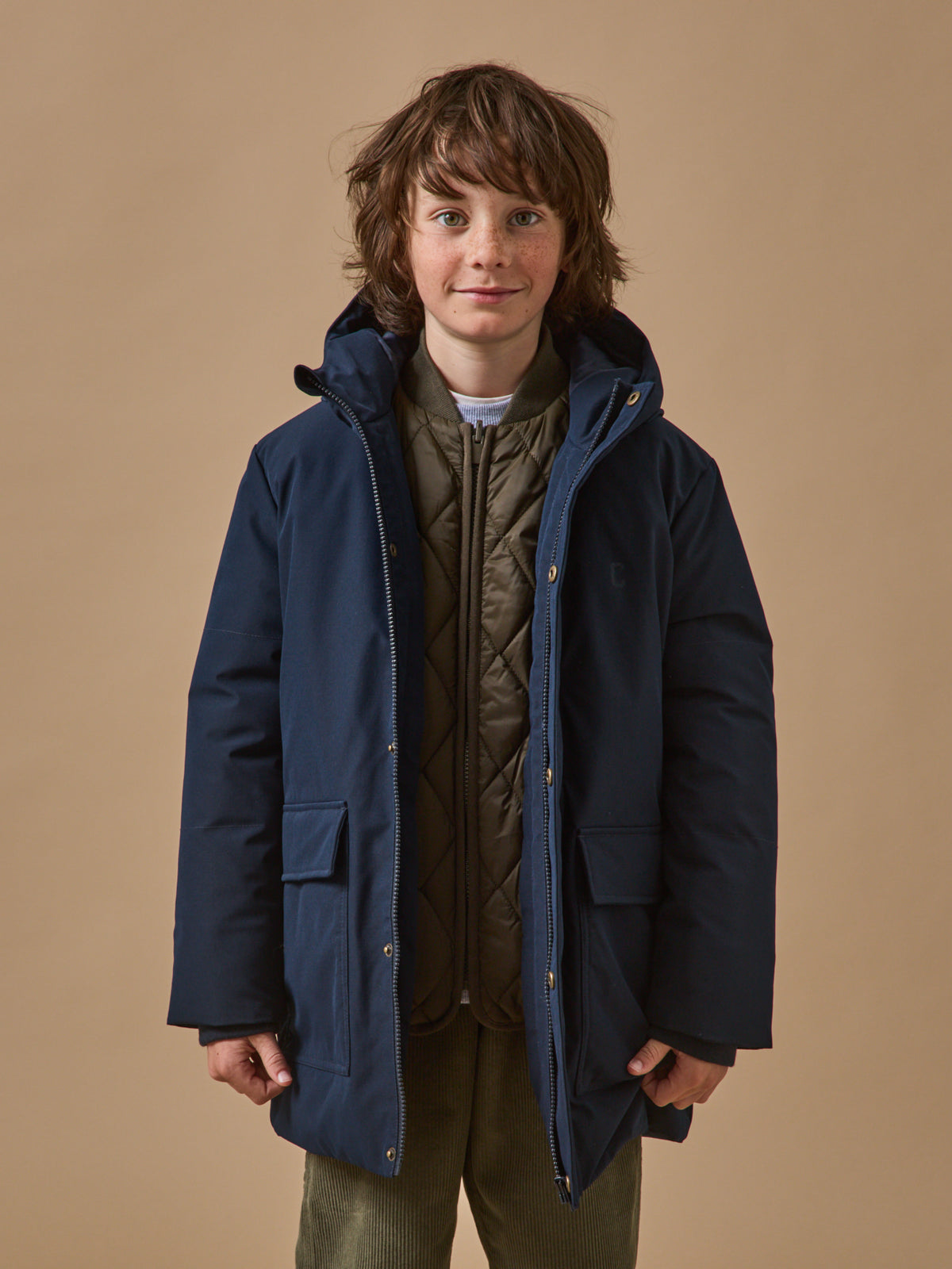 Boy's puffer parka