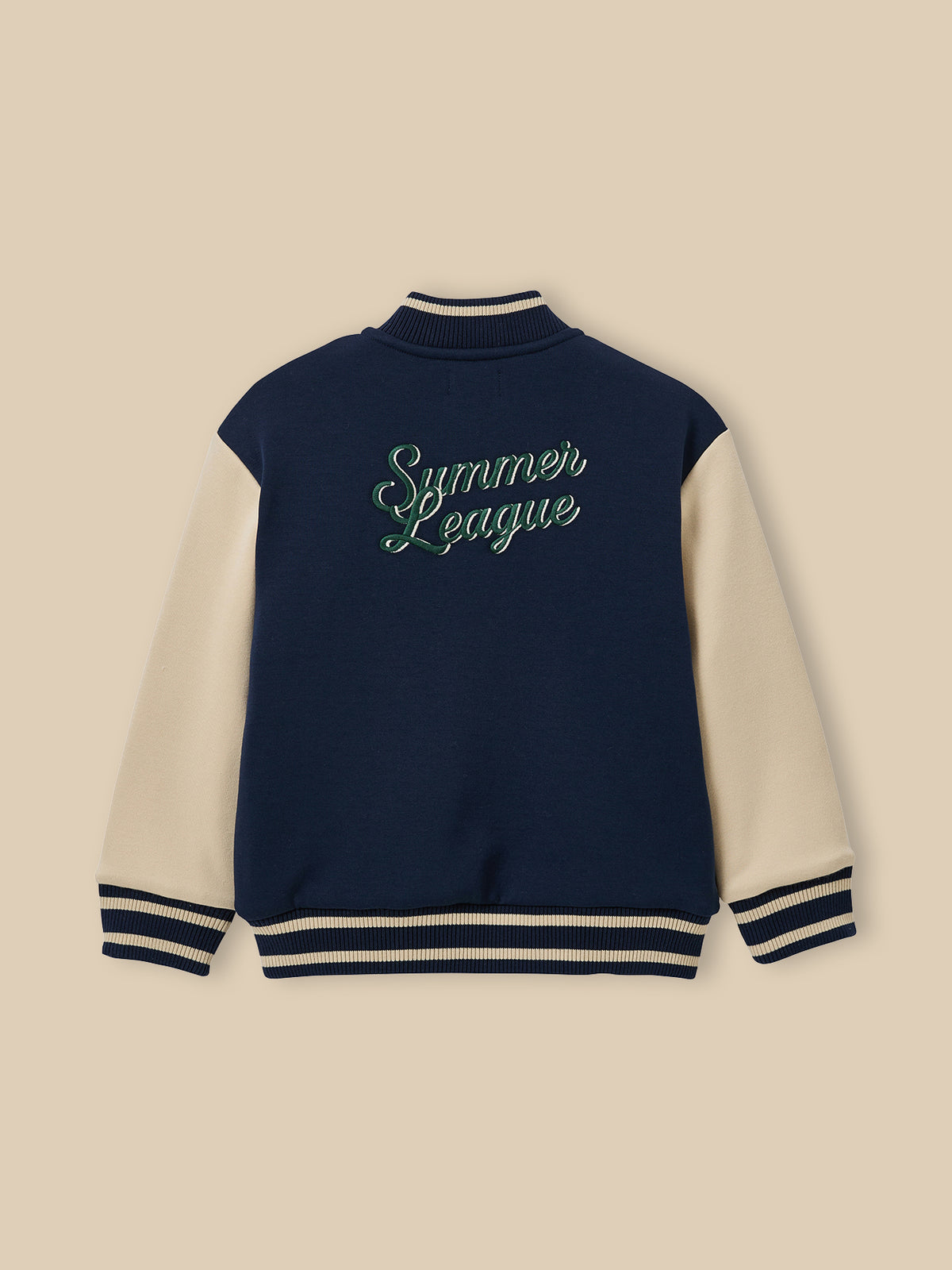 Boy's letterman-style jacket