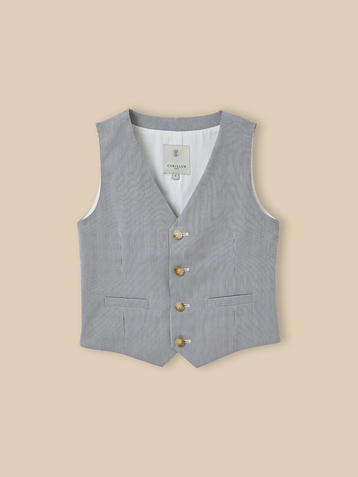 Boy's striped waistcoat - Partywear and Bridal Collection