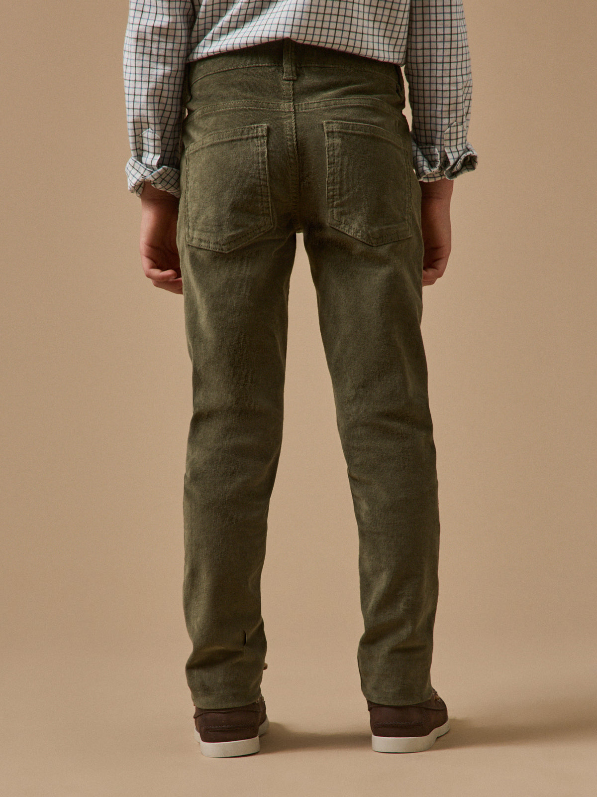 Slim en velours Garçon