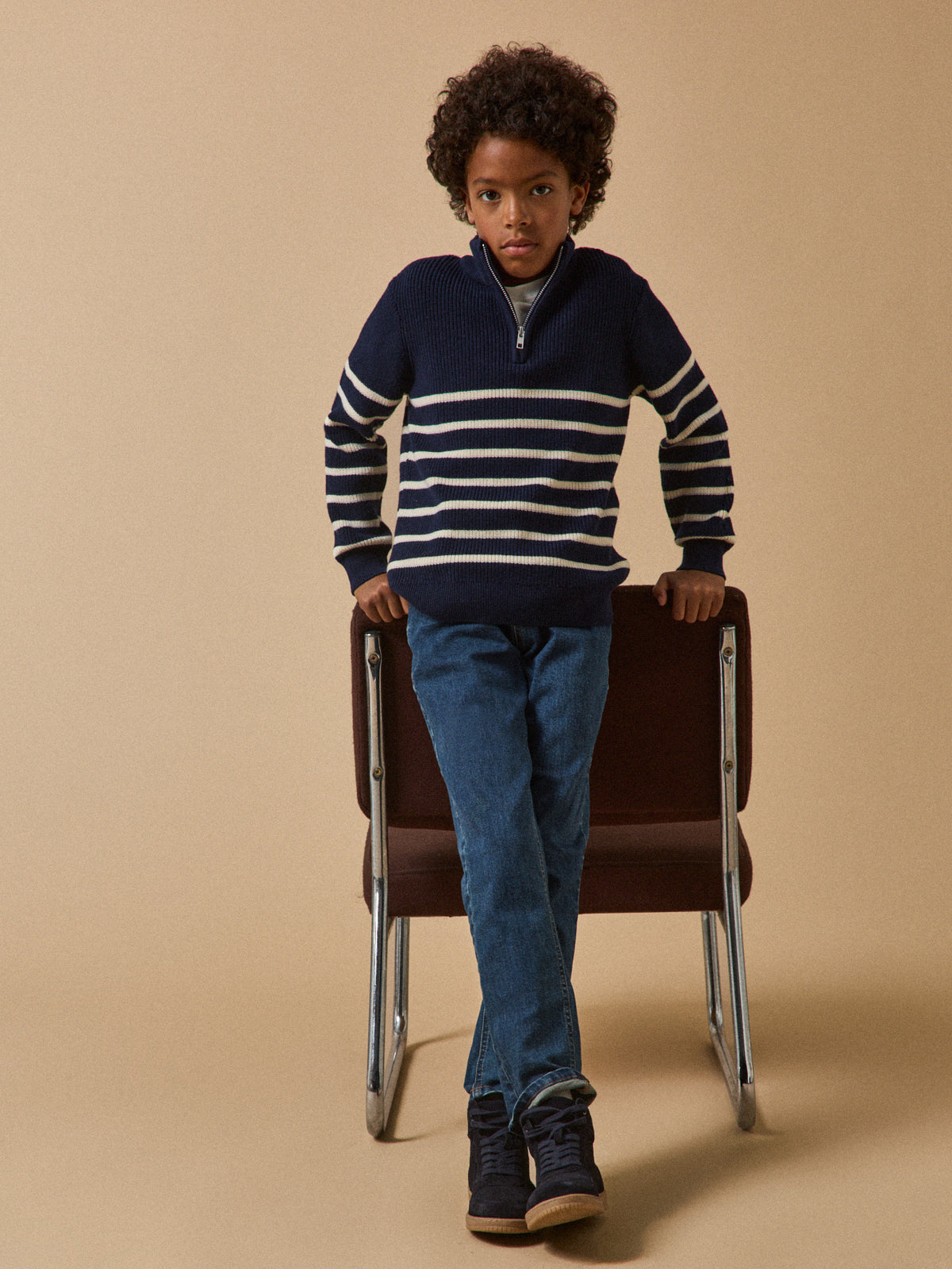 Boy's straight-leg jeans
