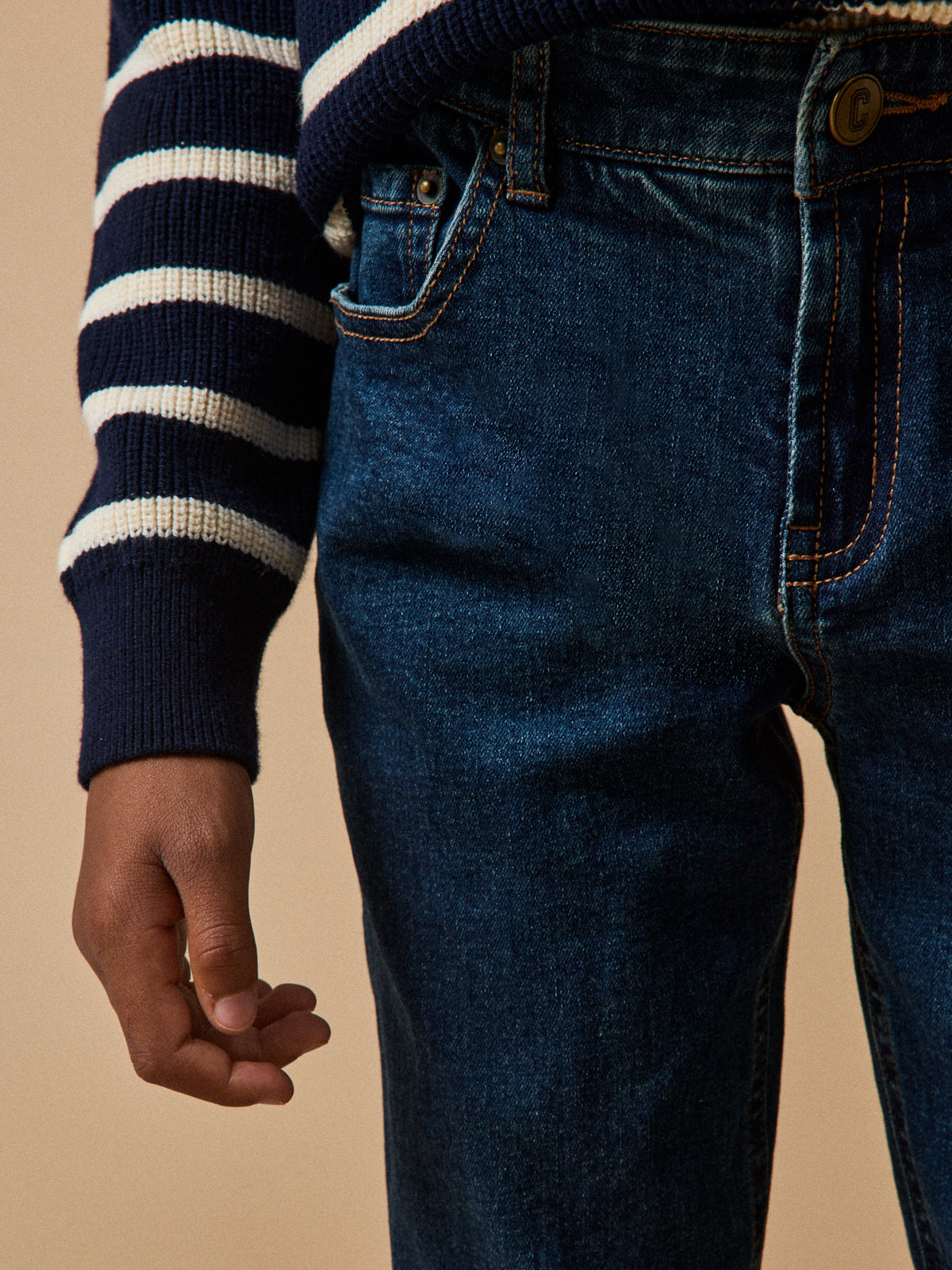 Boy's straight-leg jeans