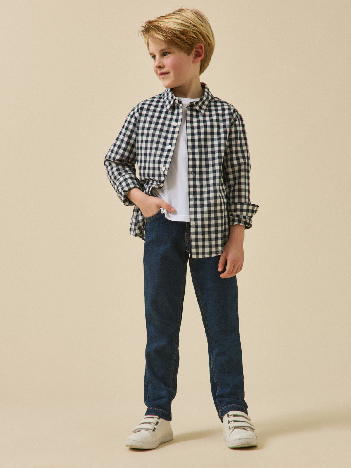 Boy's straight-leg jeans