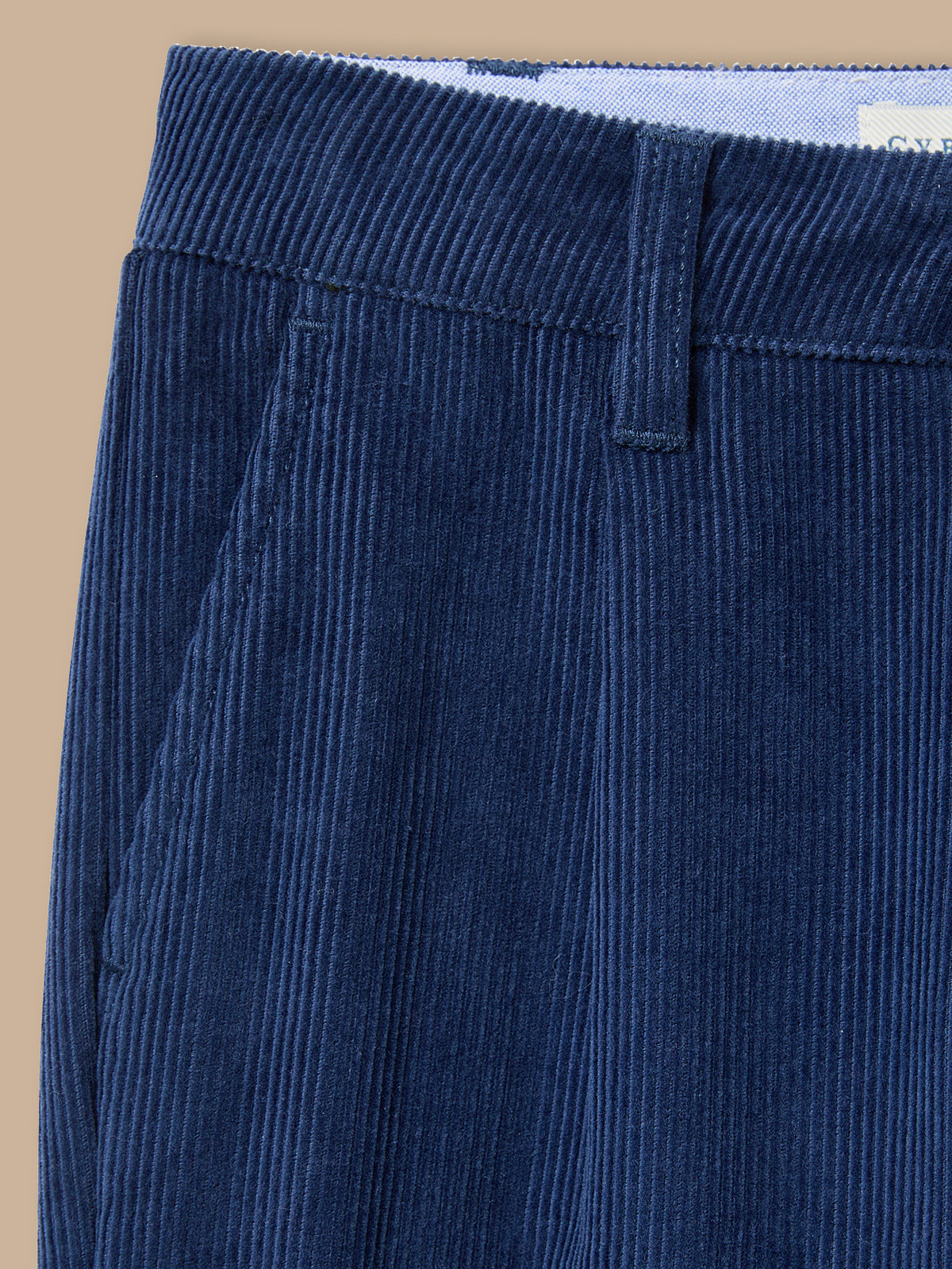 Boy's corduroy chino-style trousers