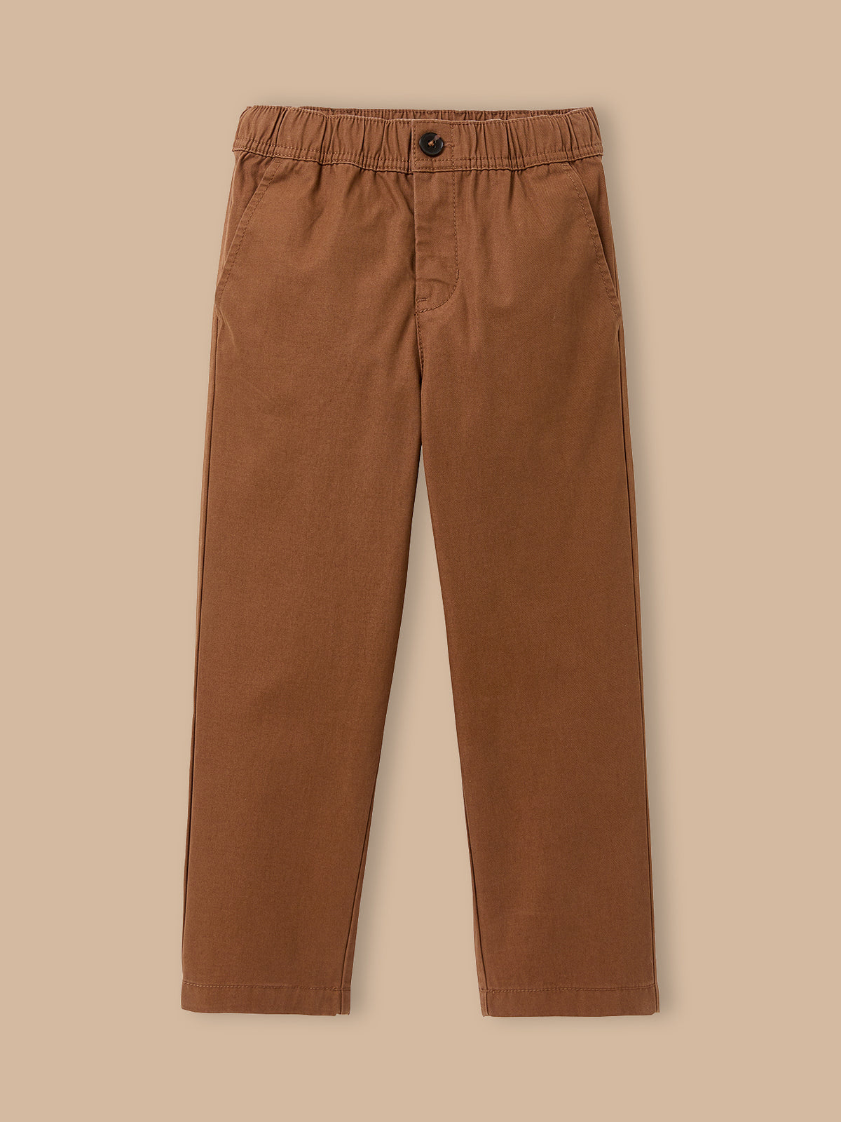 Pantalon relax en twill Garçon