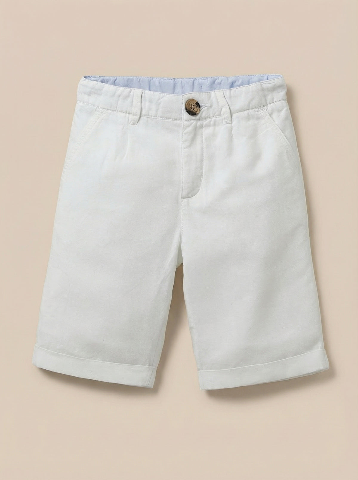 Bermuda lin/coton Garçon - Collection fêtes et mariages