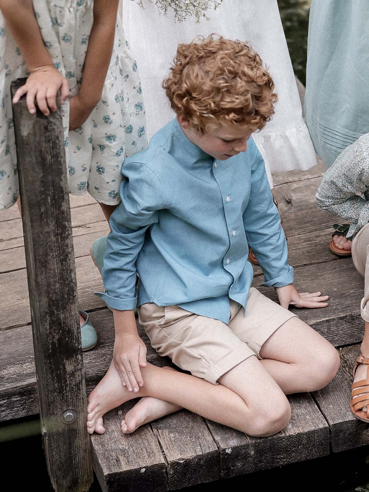 Boy's classic Bermuda shorts