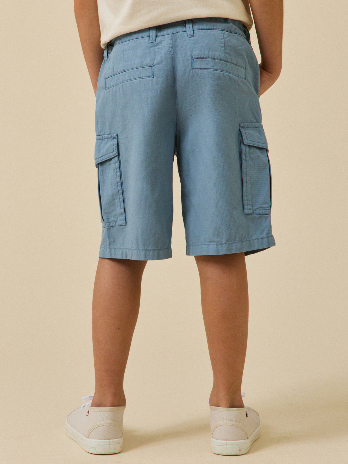 Boy's cargo Bermuda shorts