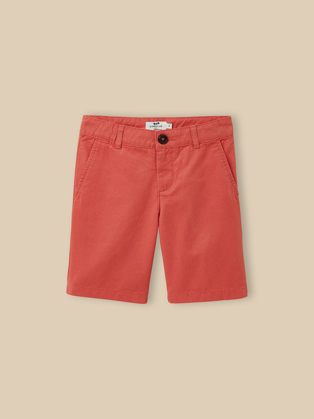 Boy's chino Bermuda shorts
