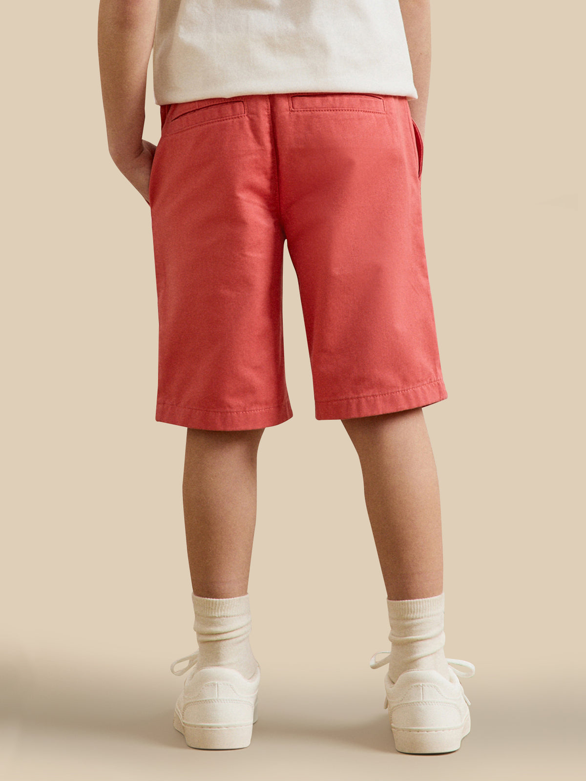 Boy's chino Bermuda shorts