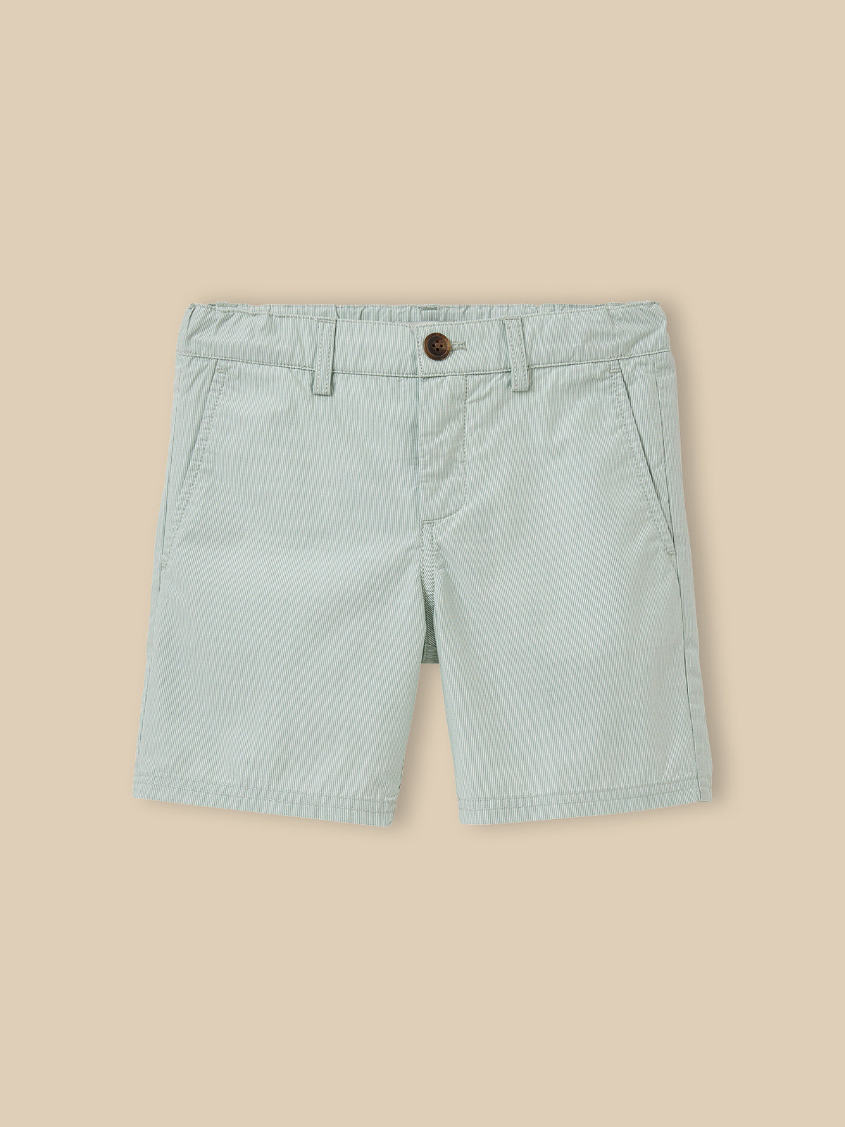 Boy's striped Bermuda shorts