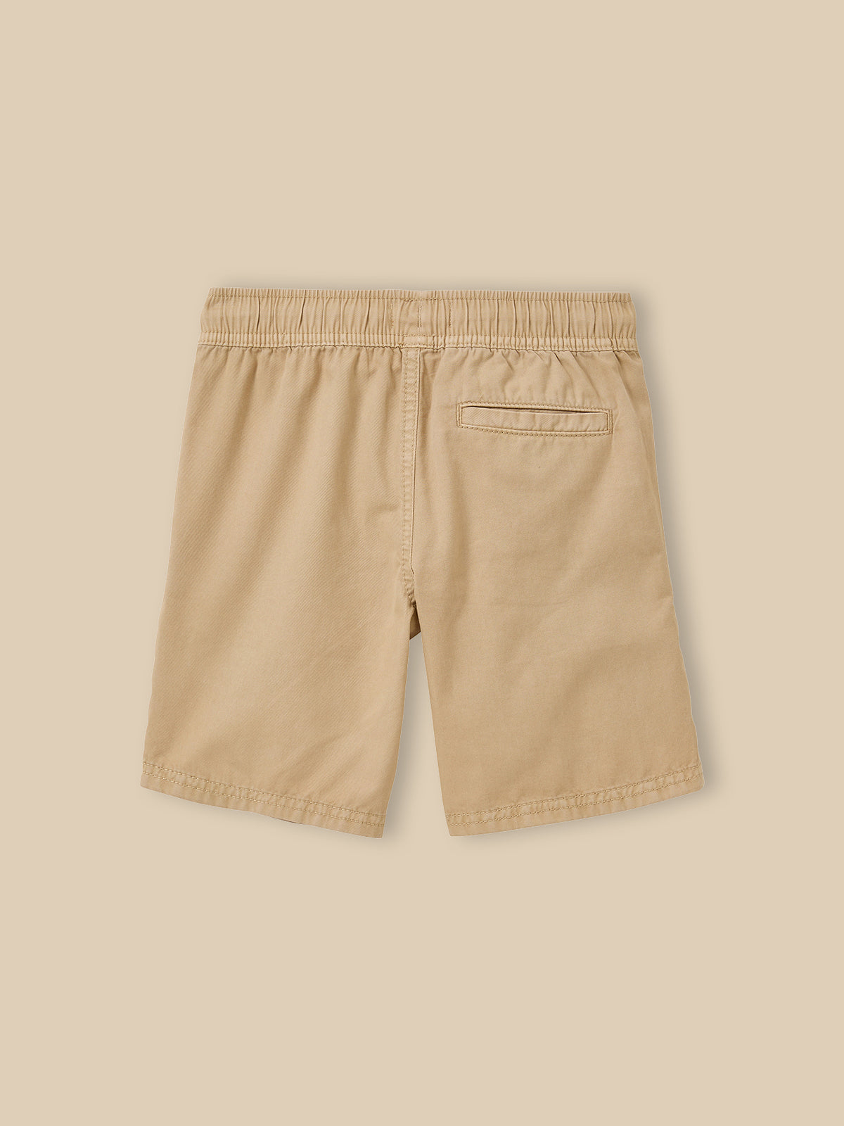 Boy's Bermuda shorts with elastic waistband