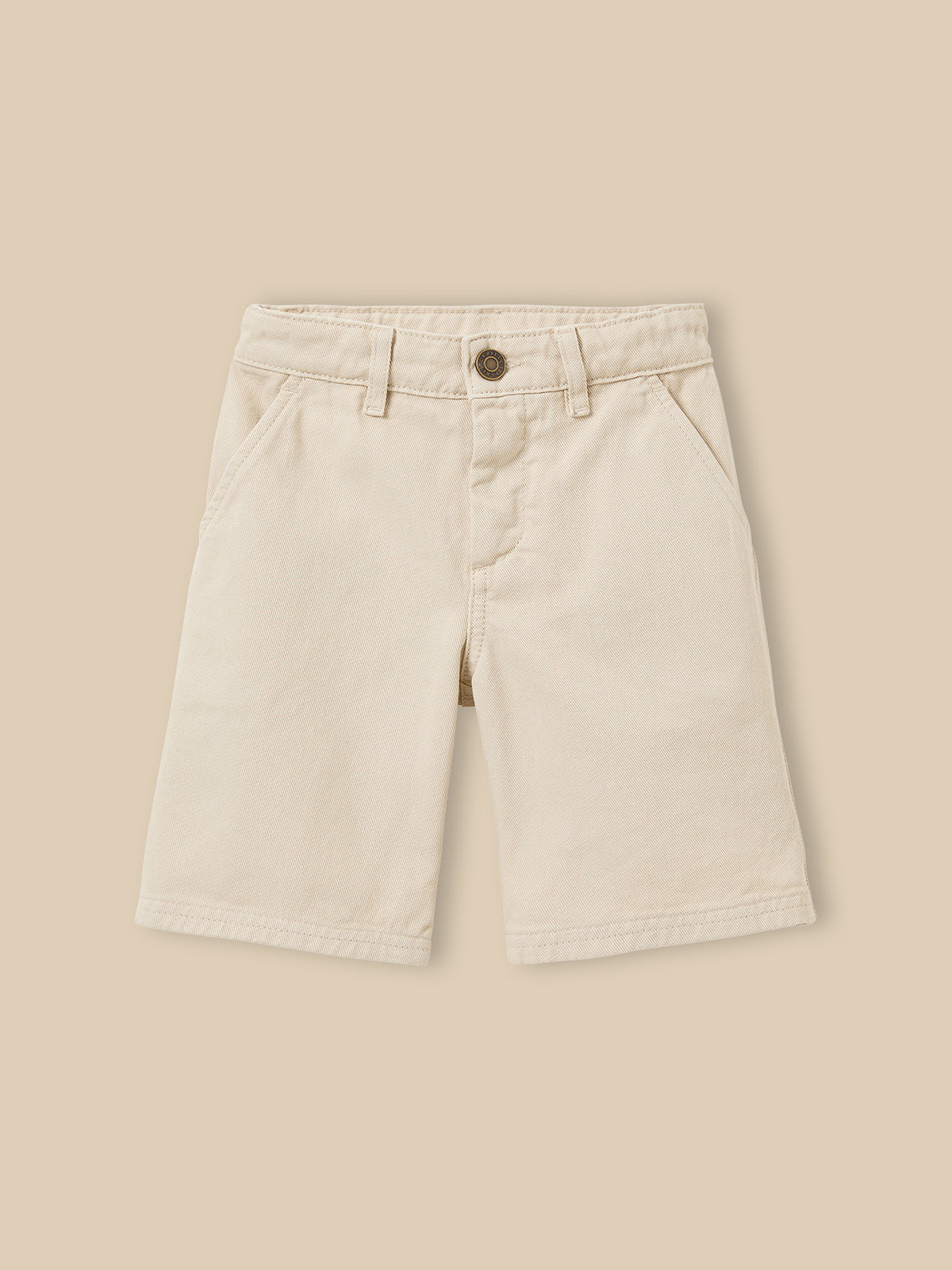 Bermuda en denim coloré garçon