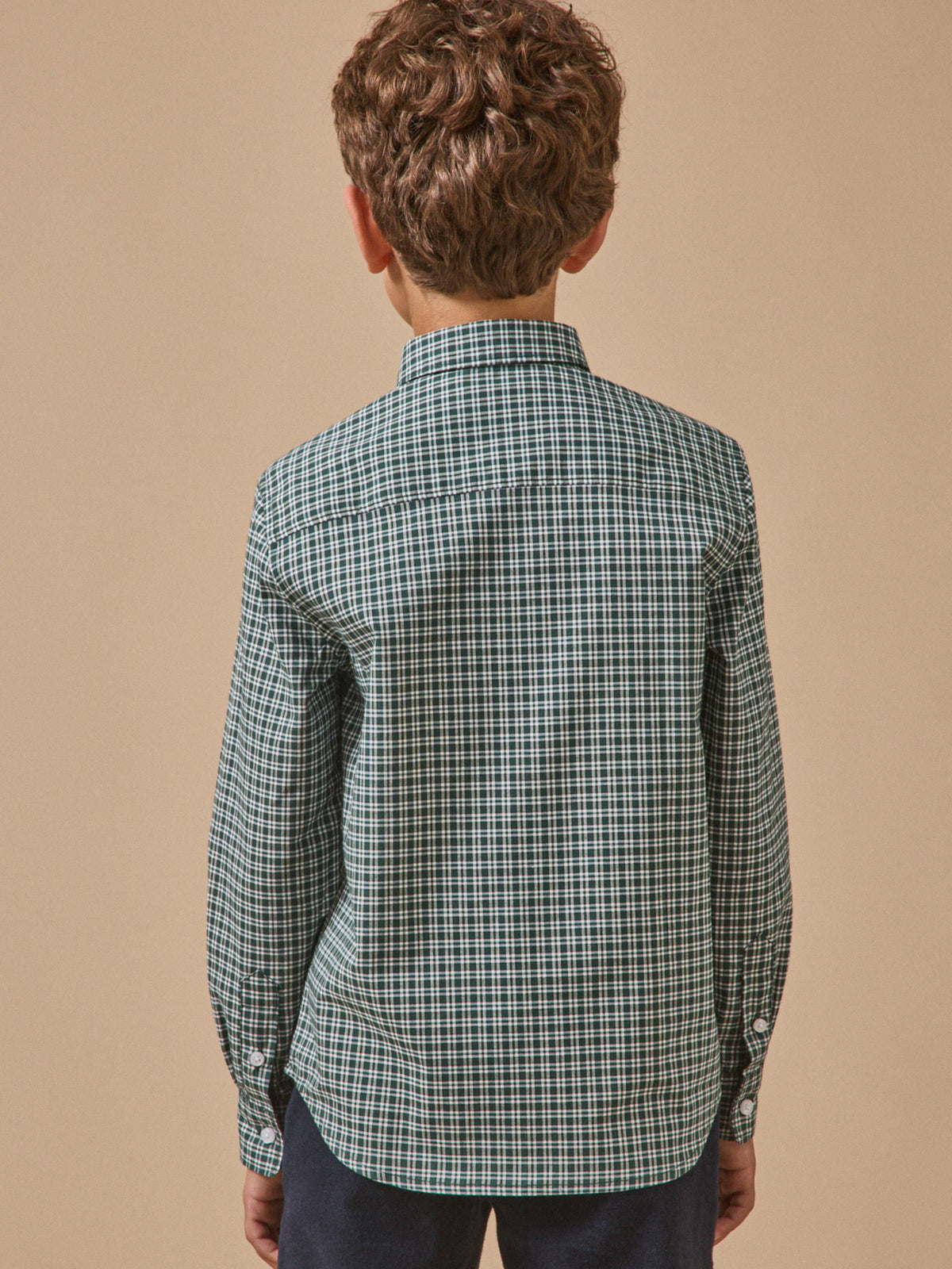 Chemise à carreaux Garçon