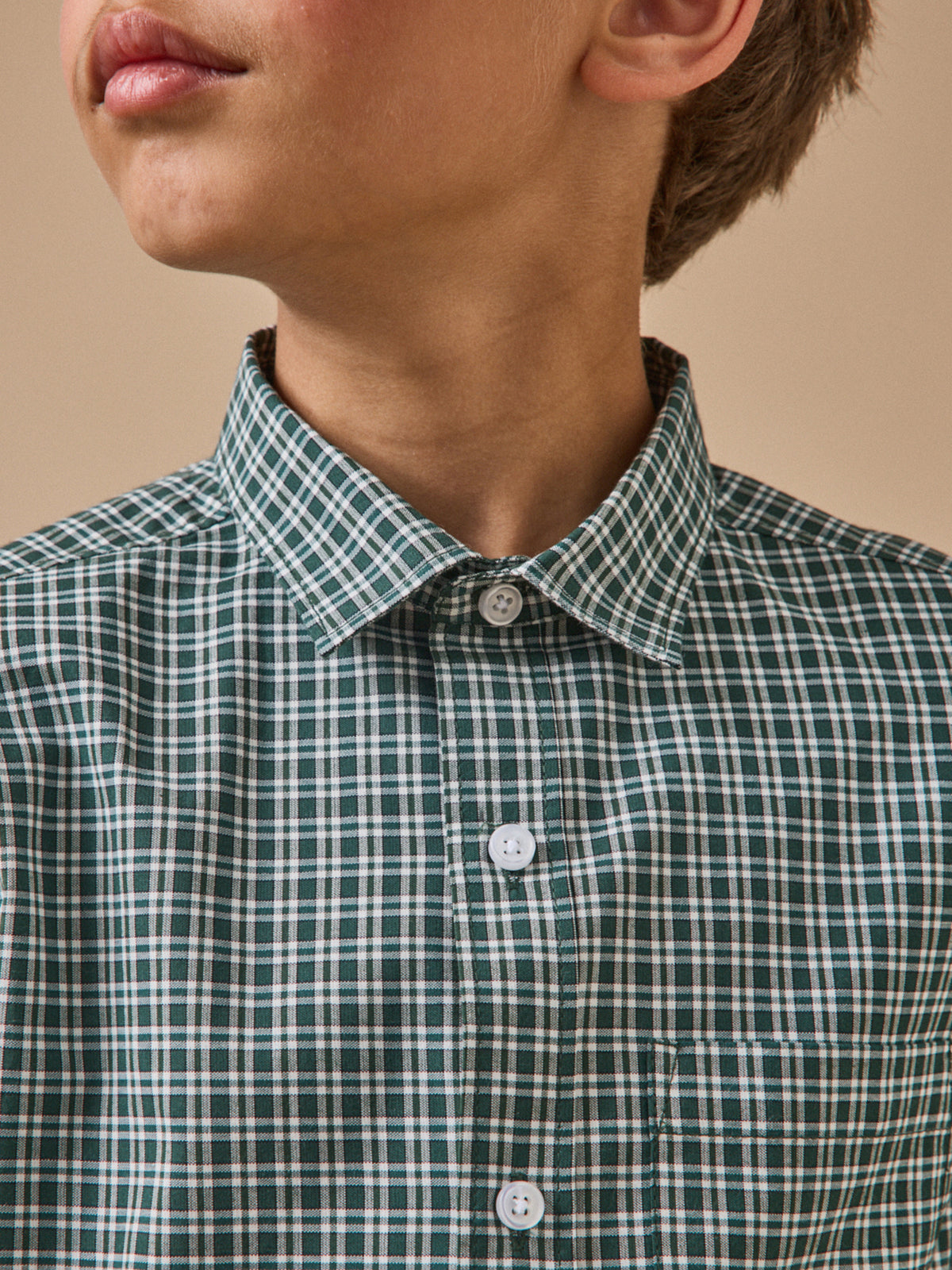Chemise à carreaux Garçon