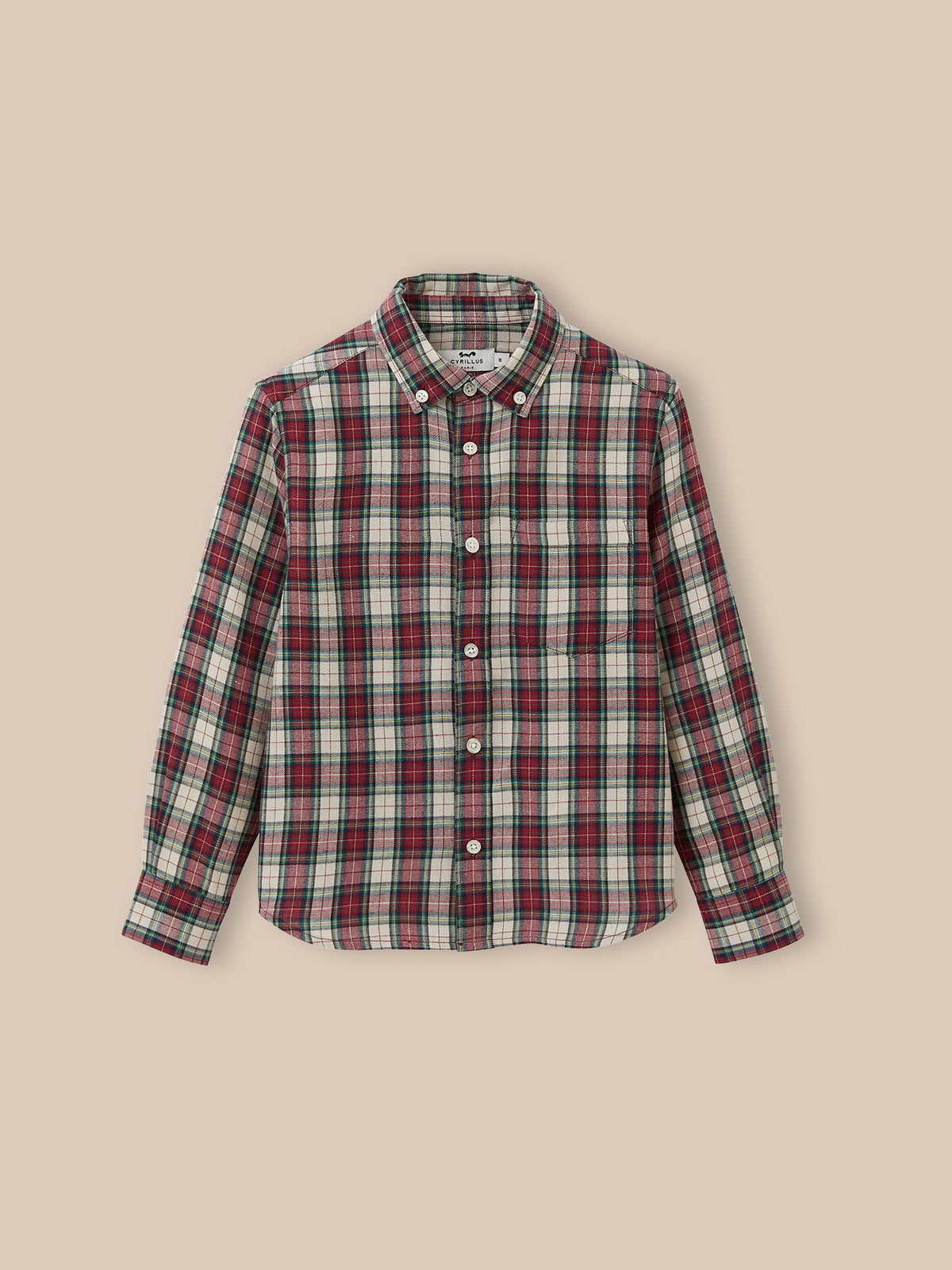 Boy's flannel-like shirt