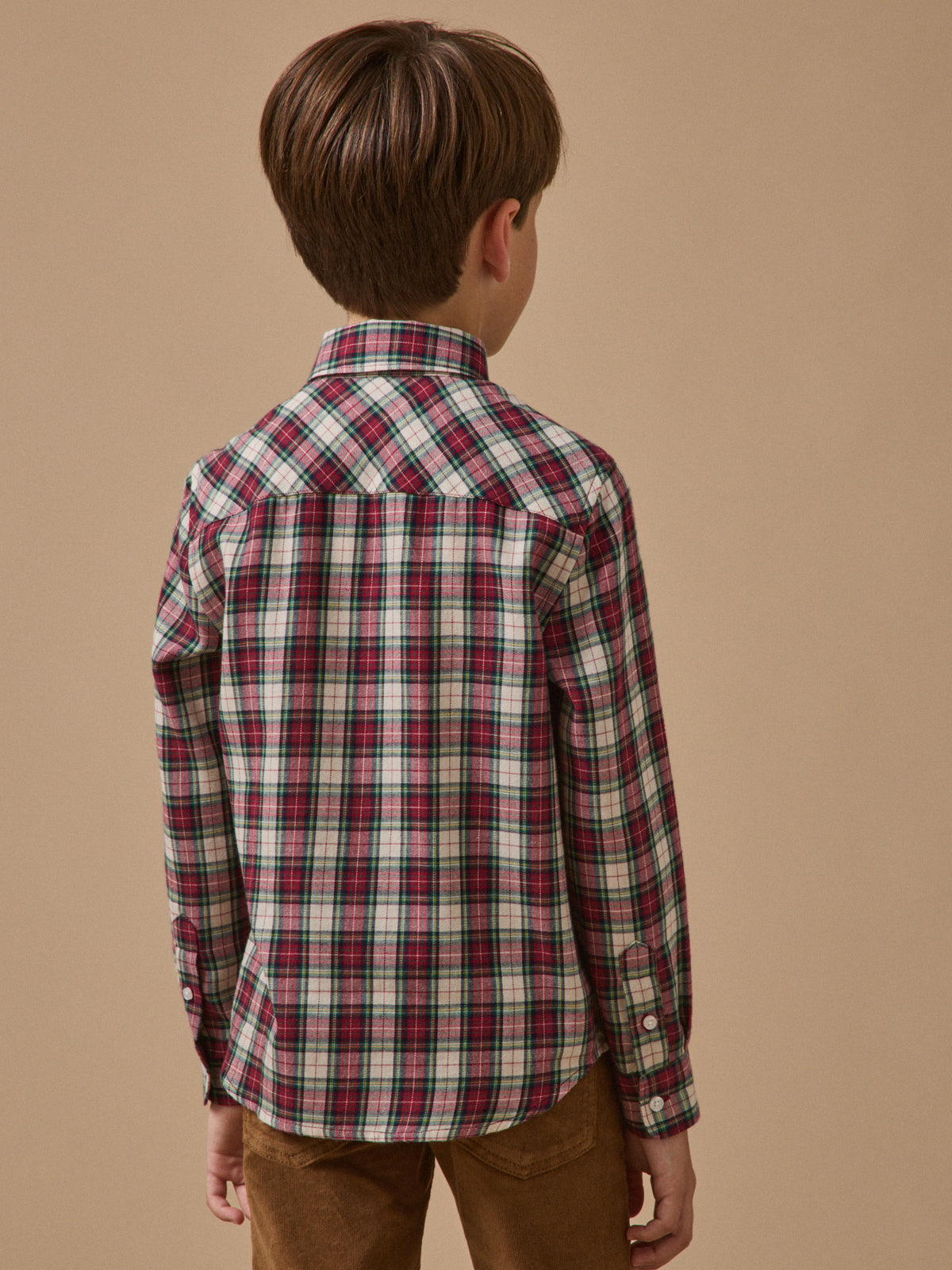 Boy's flannel-like shirt