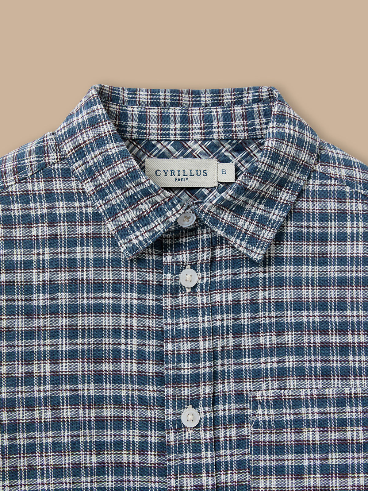 Boy's checked shirt